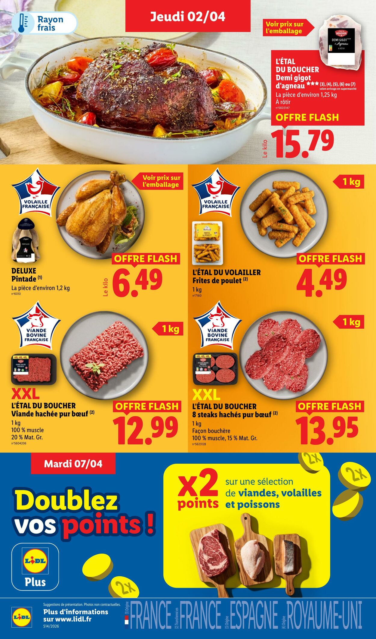 Catalogue Lidl 29.03.2026 - 08.04.2026