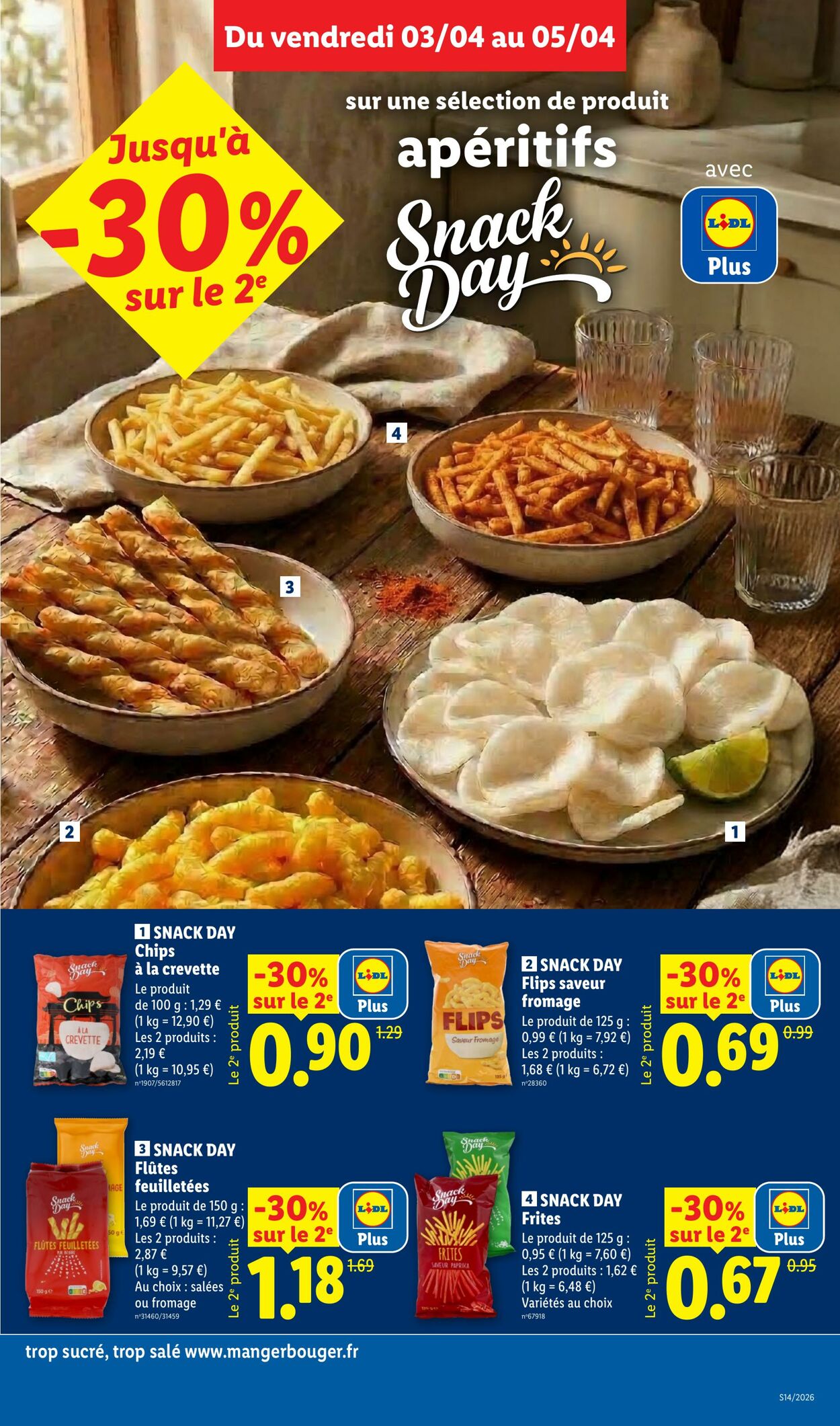 Catalogue Lidl 29.03.2026 - 08.04.2026