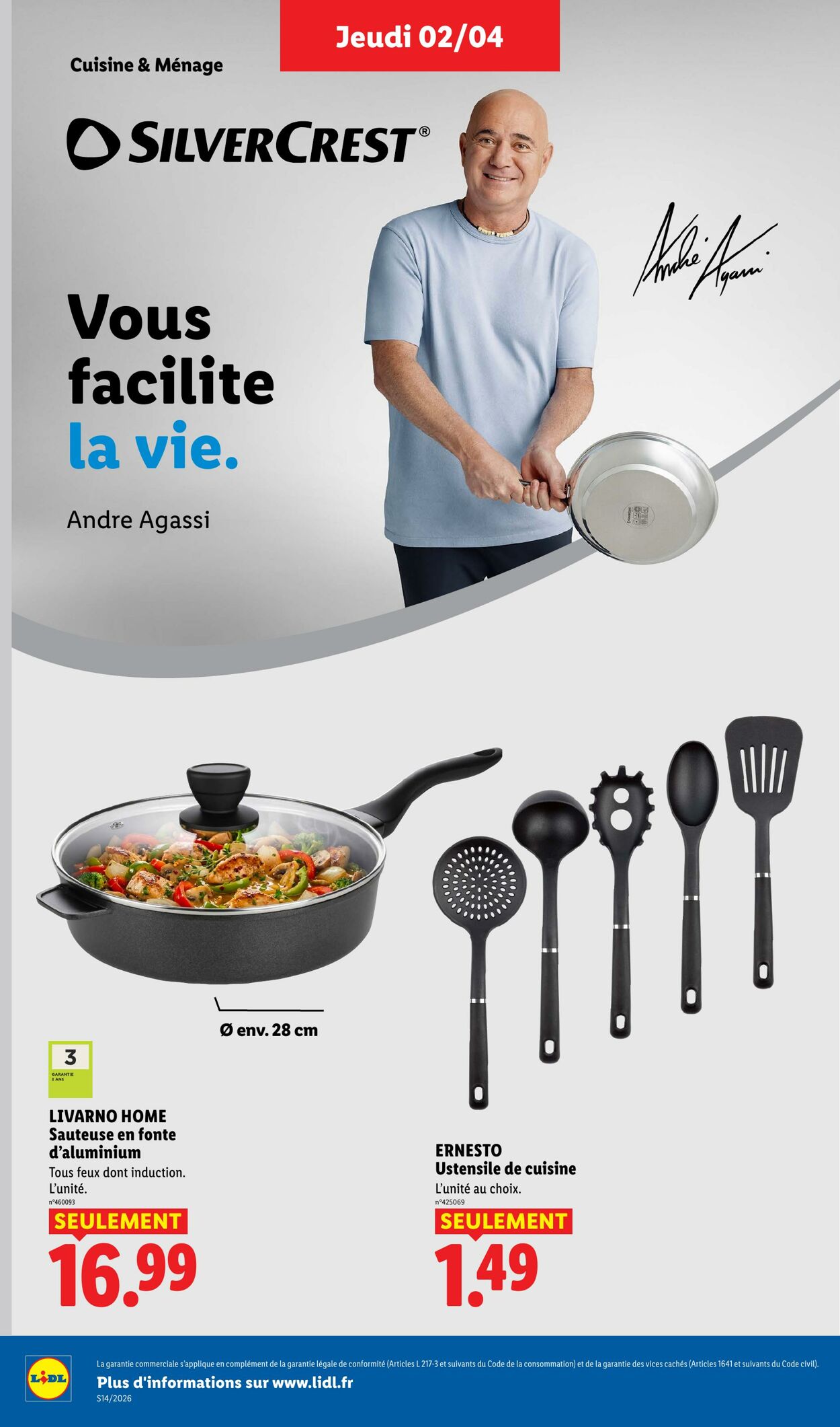 Catalogue Lidl 29.03.2026 - 08.04.2026
