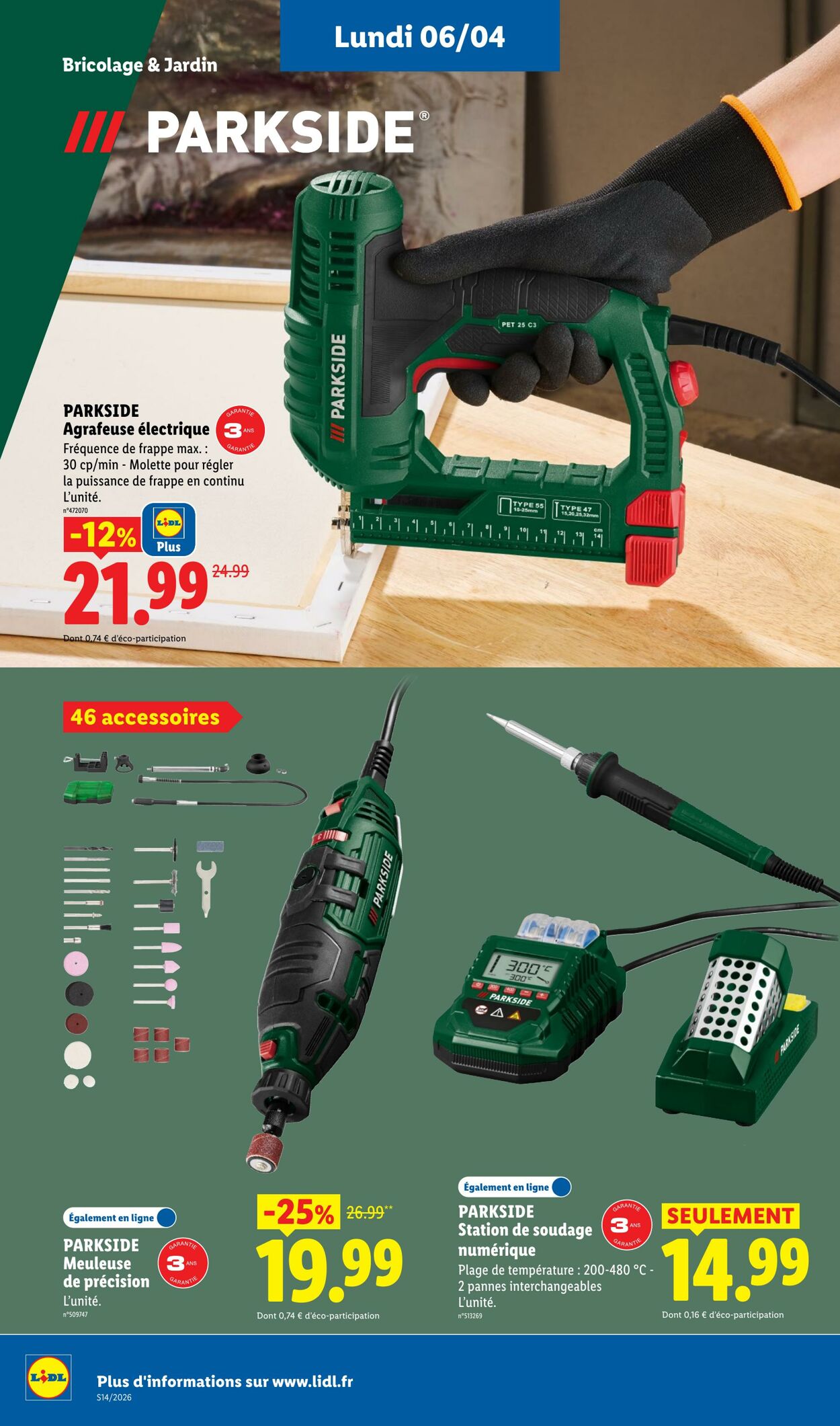 Catalogue Lidl 29.03.2026 - 08.04.2026