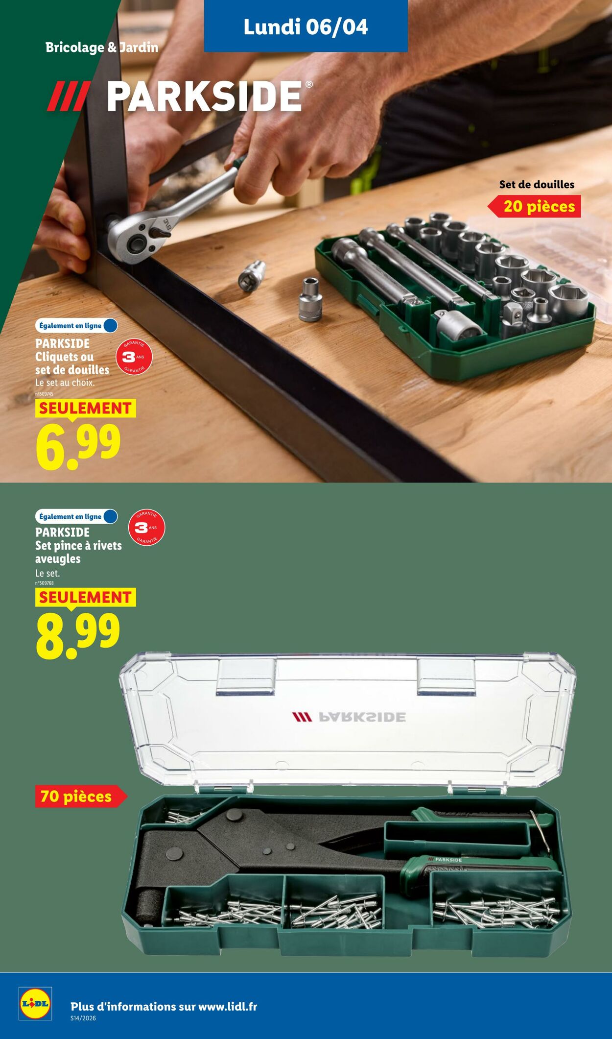 Catalogue Lidl 29.03.2026 - 08.04.2026