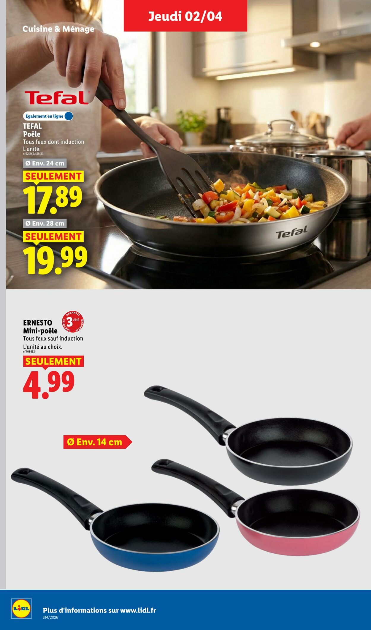 Catalogue Lidl 29.03.2026 - 08.04.2026