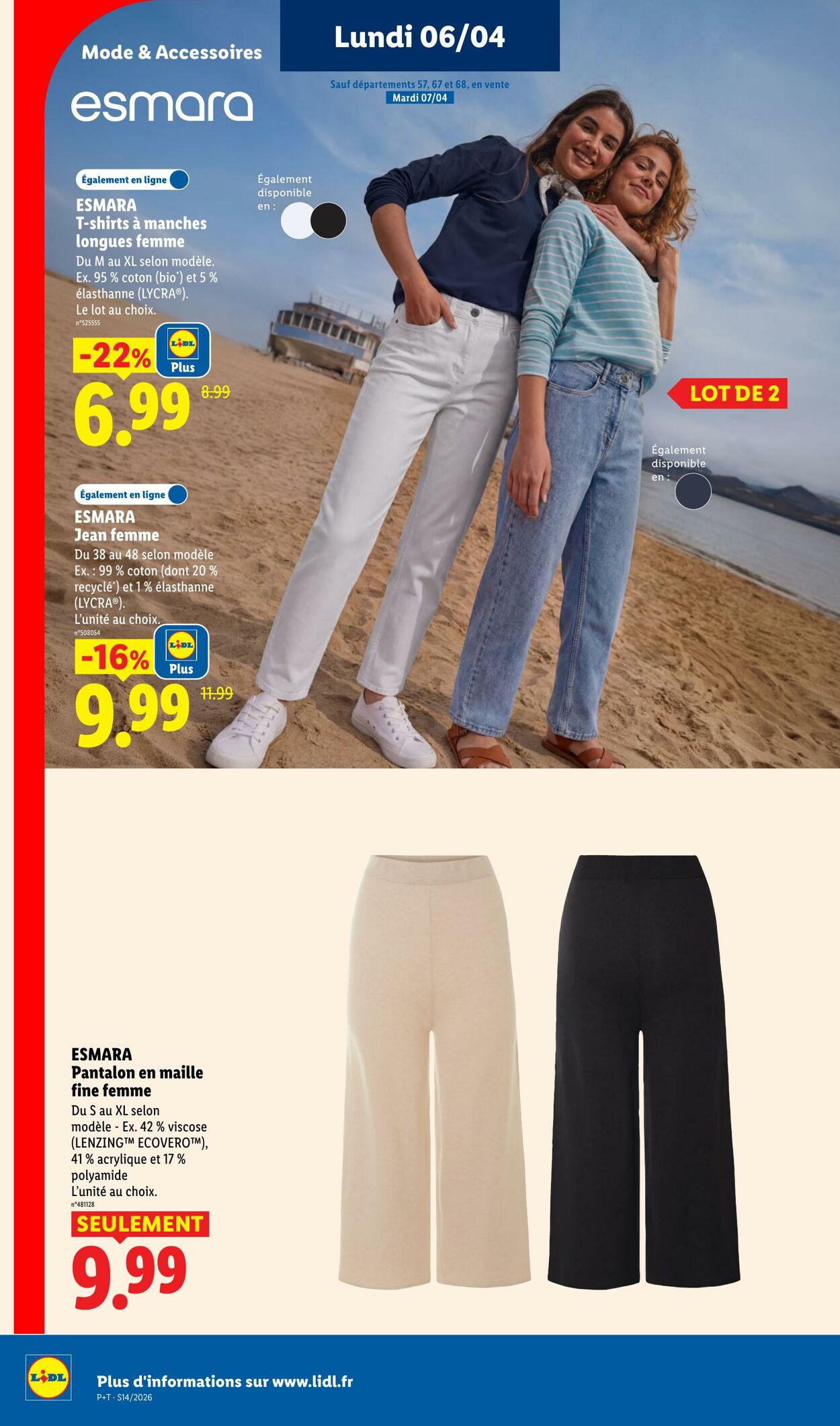 Catalogue Lidl 29.03.2026 - 08.04.2026