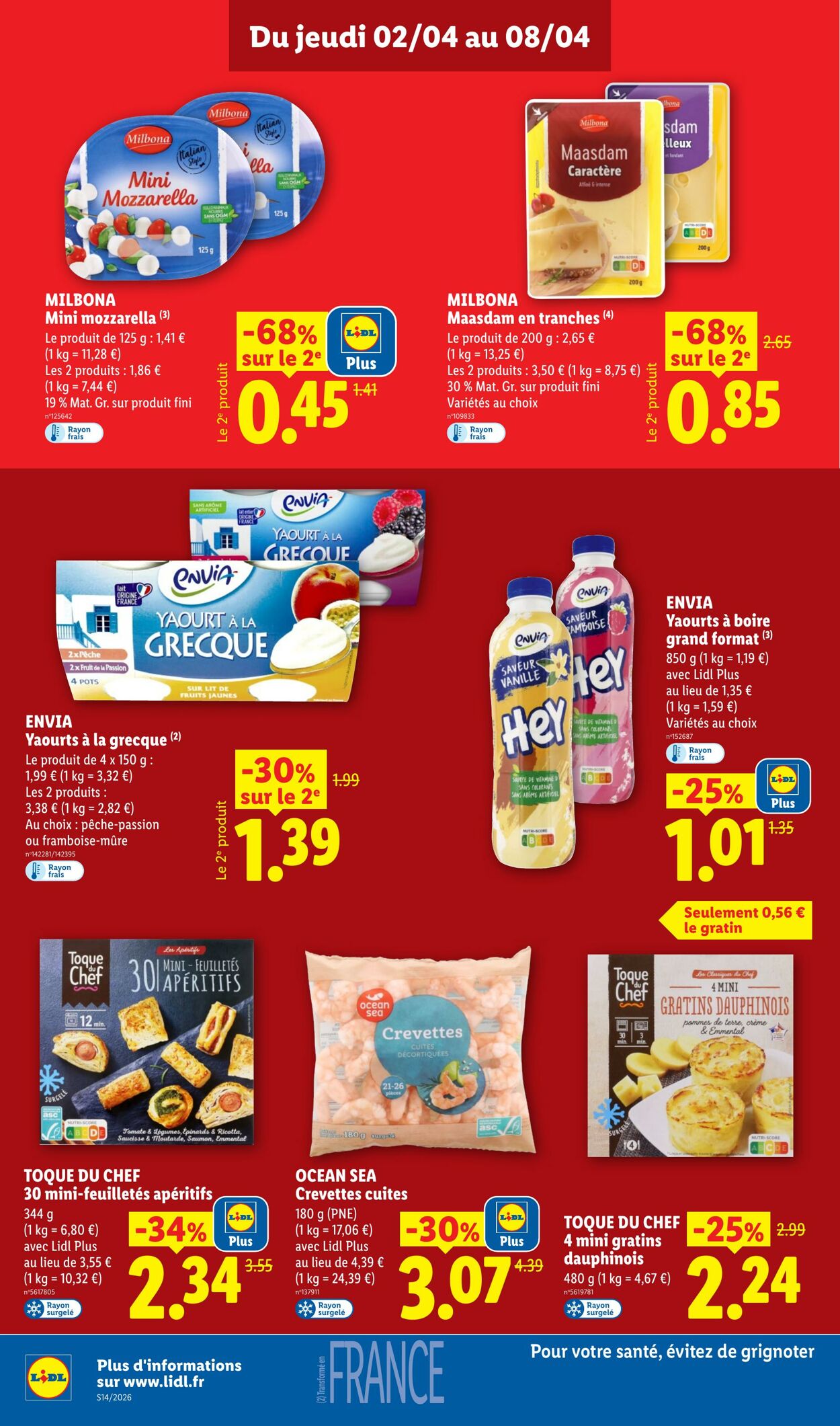 Catalogue Lidl 29.03.2026 - 08.04.2026