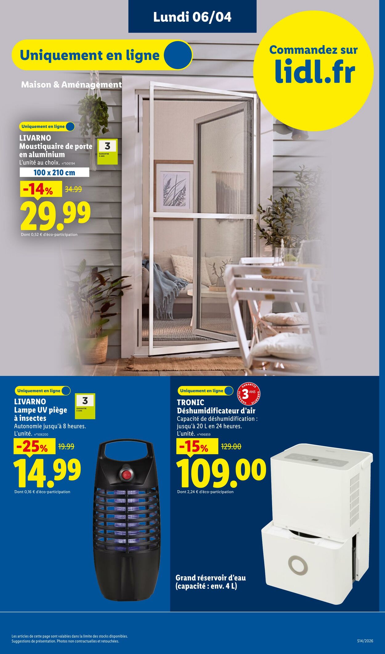 Catalogue Lidl 29.03.2026 - 08.04.2026