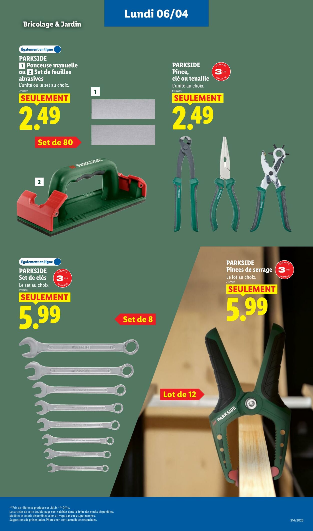 Catalogue Lidl 29.03.2026 - 08.04.2026