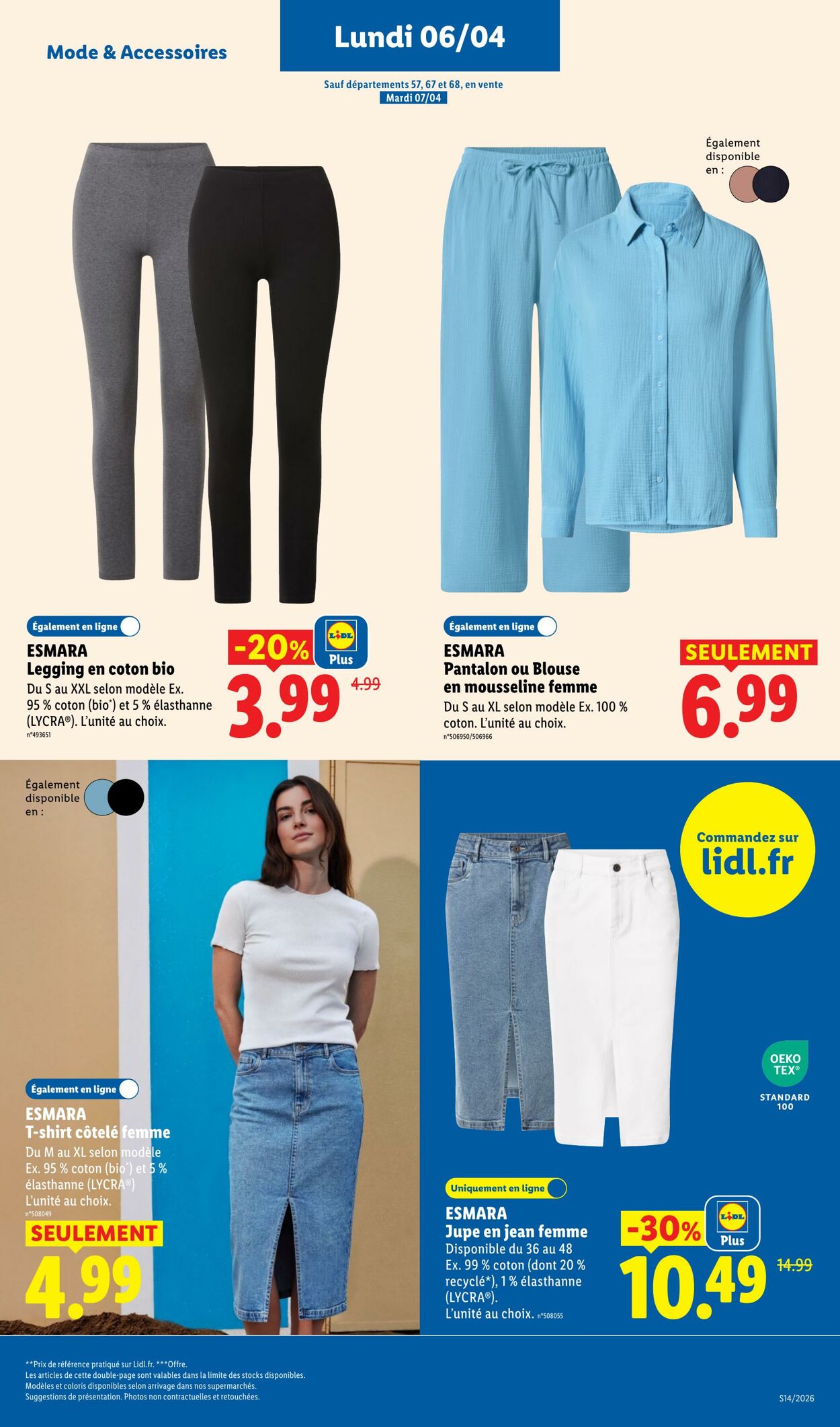 Catalogue Lidl 29.03.2026 - 08.04.2026