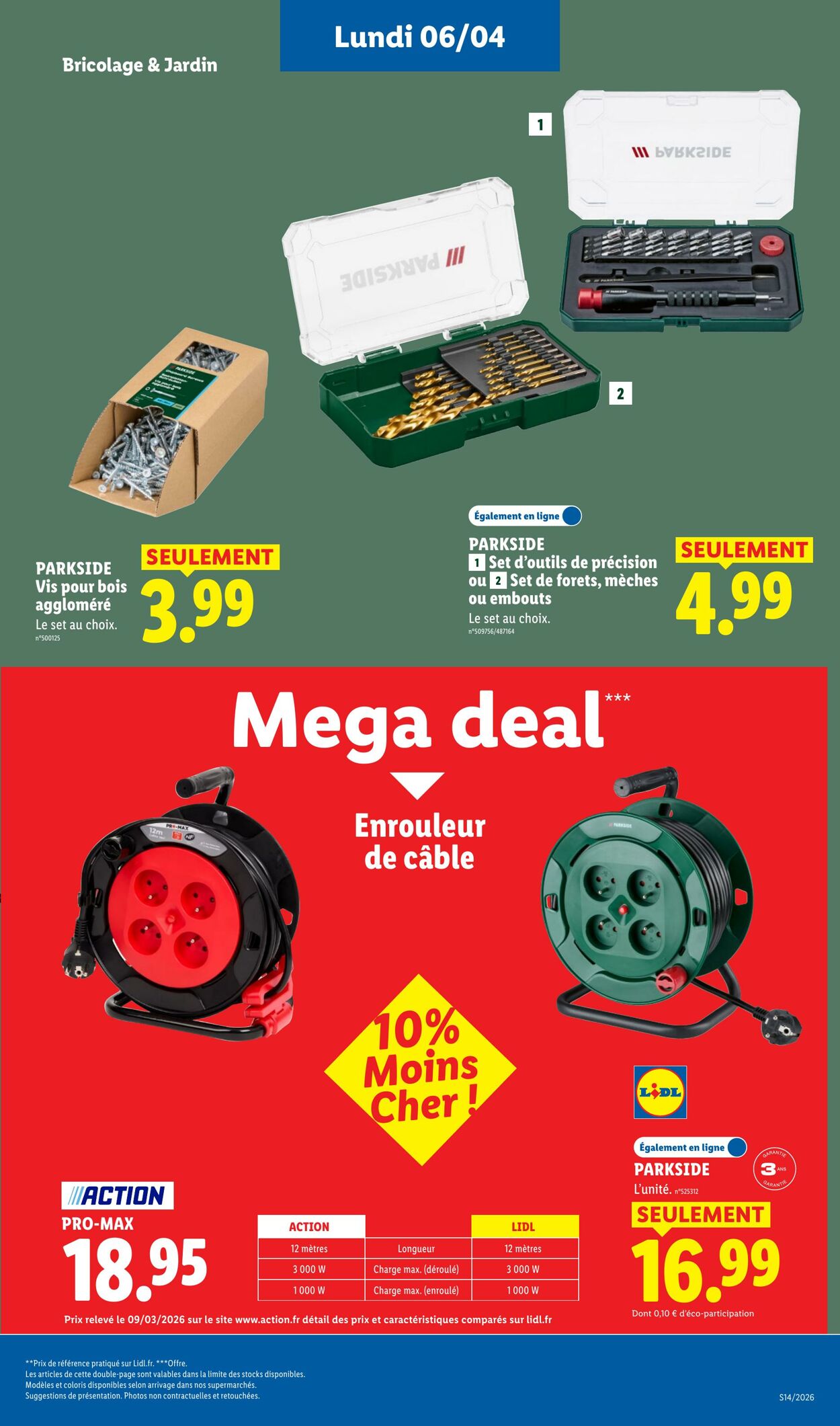 Catalogue Lidl 29.03.2026 - 08.04.2026