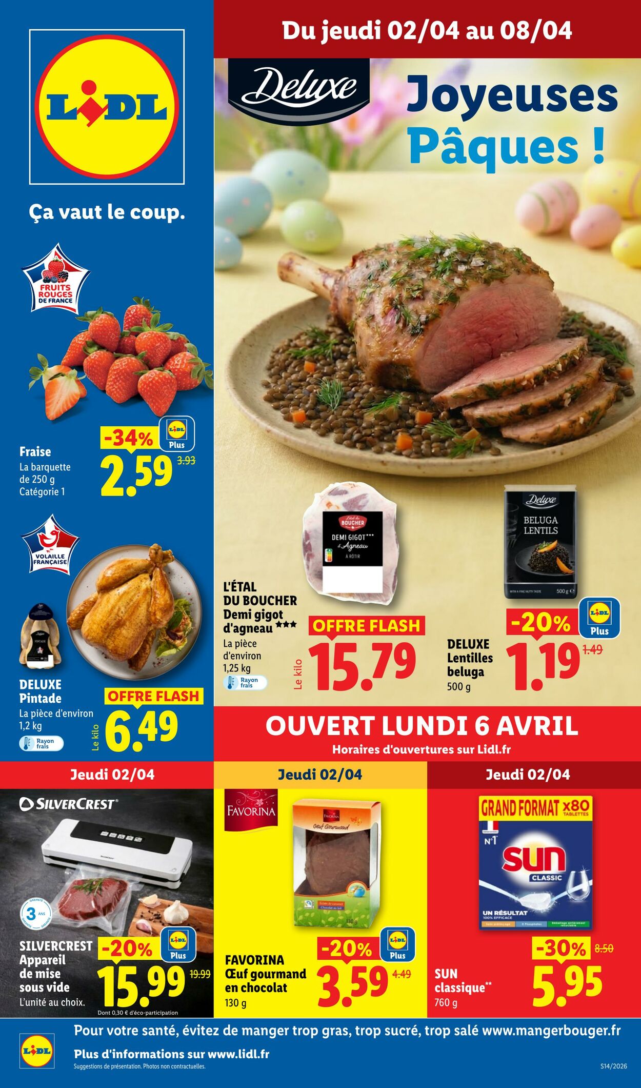 Catalogue Lidl 29.03.2026 - 08.04.2026