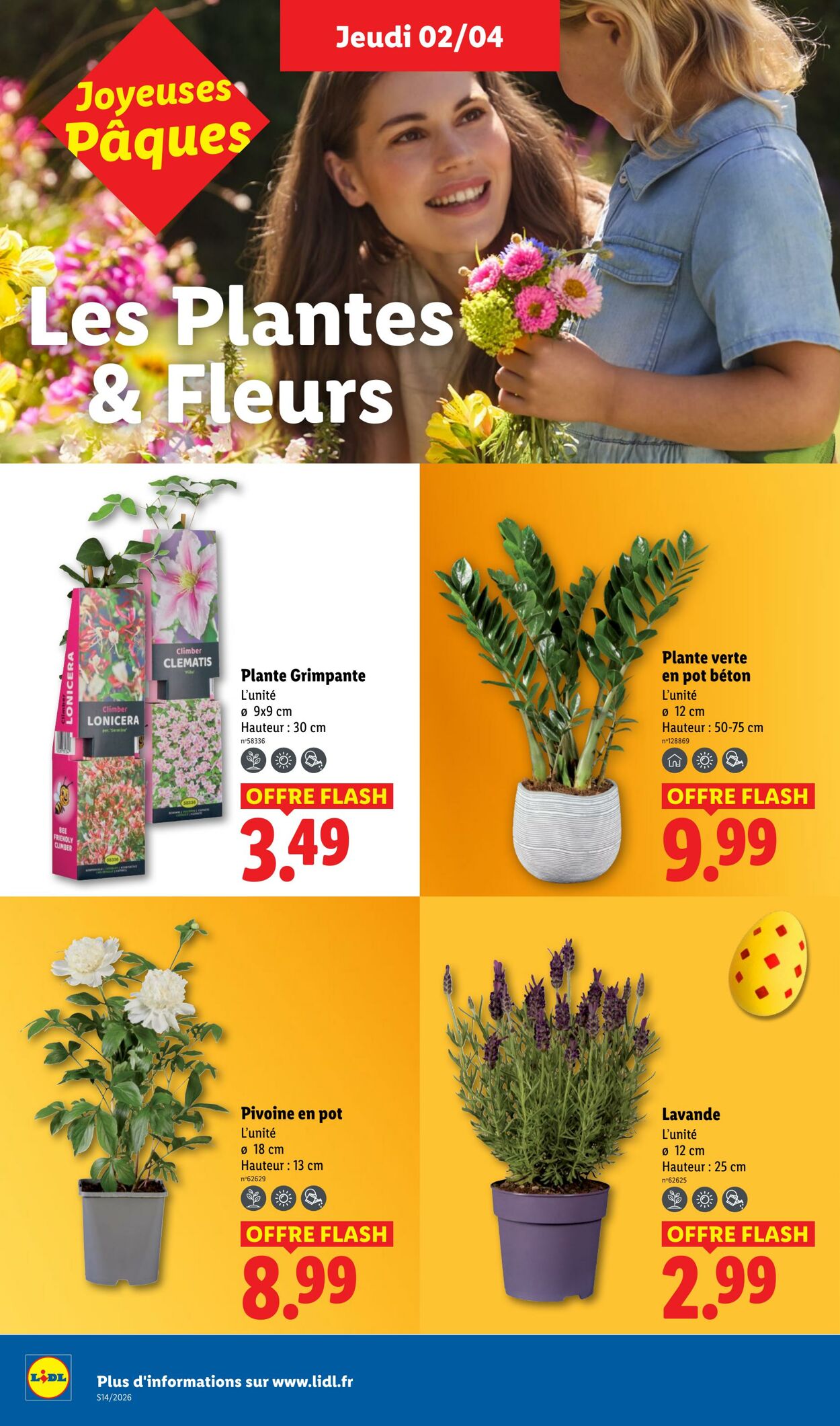 Catalogue Lidl 29.03.2026 - 08.04.2026