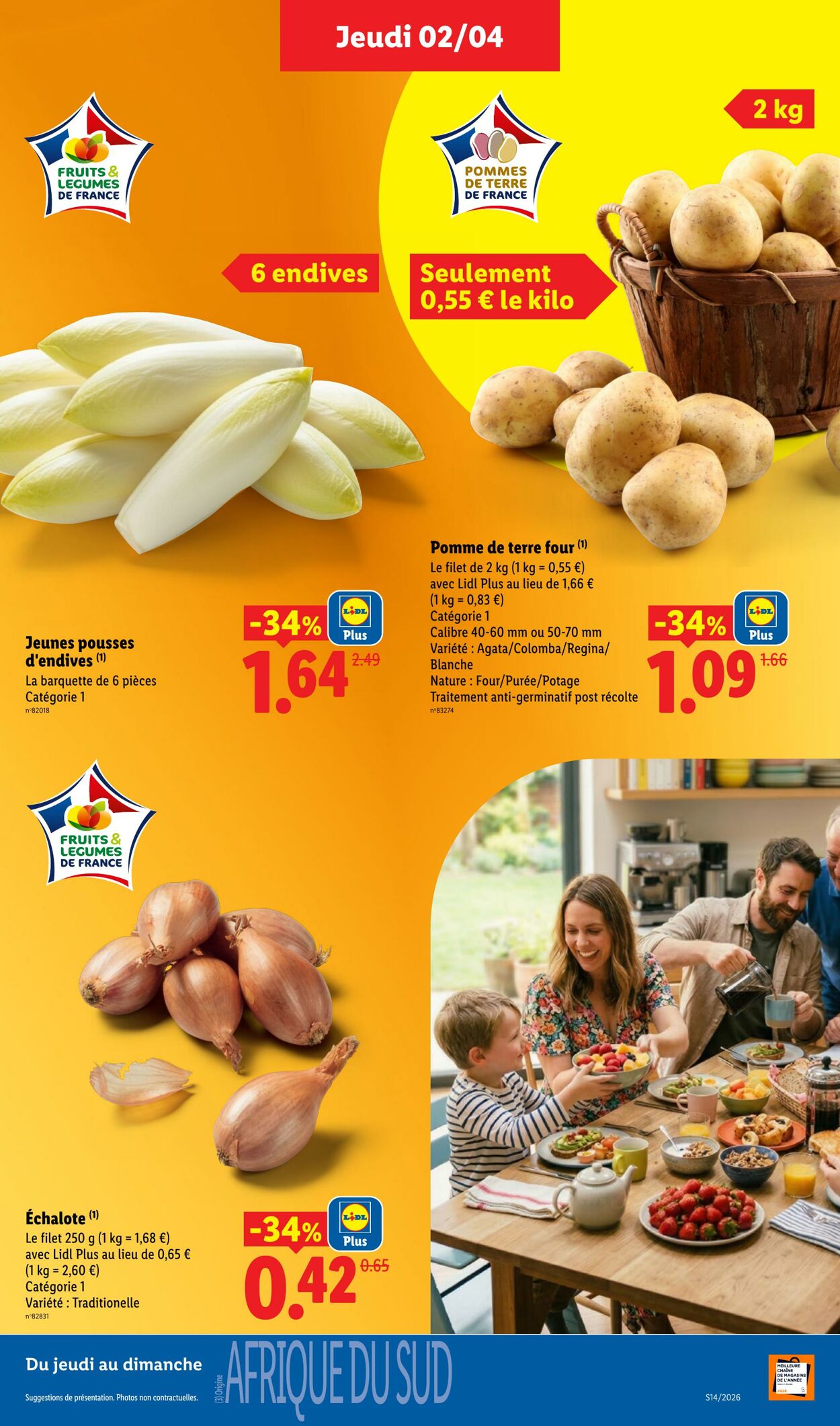 Catalogue Lidl 29.03.2026 - 08.04.2026