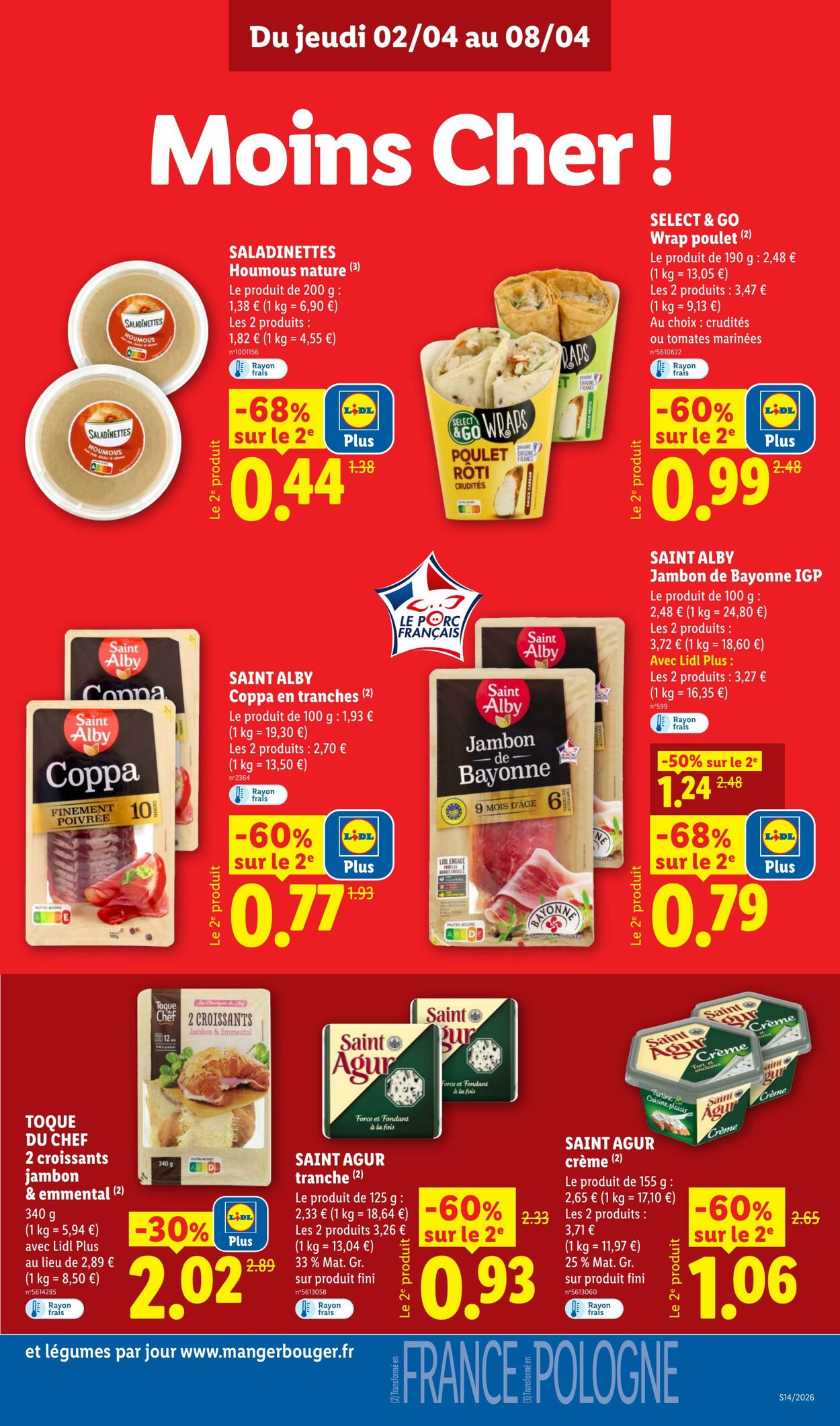 Catalogue Lidl 29.03.2026 - 08.04.2026