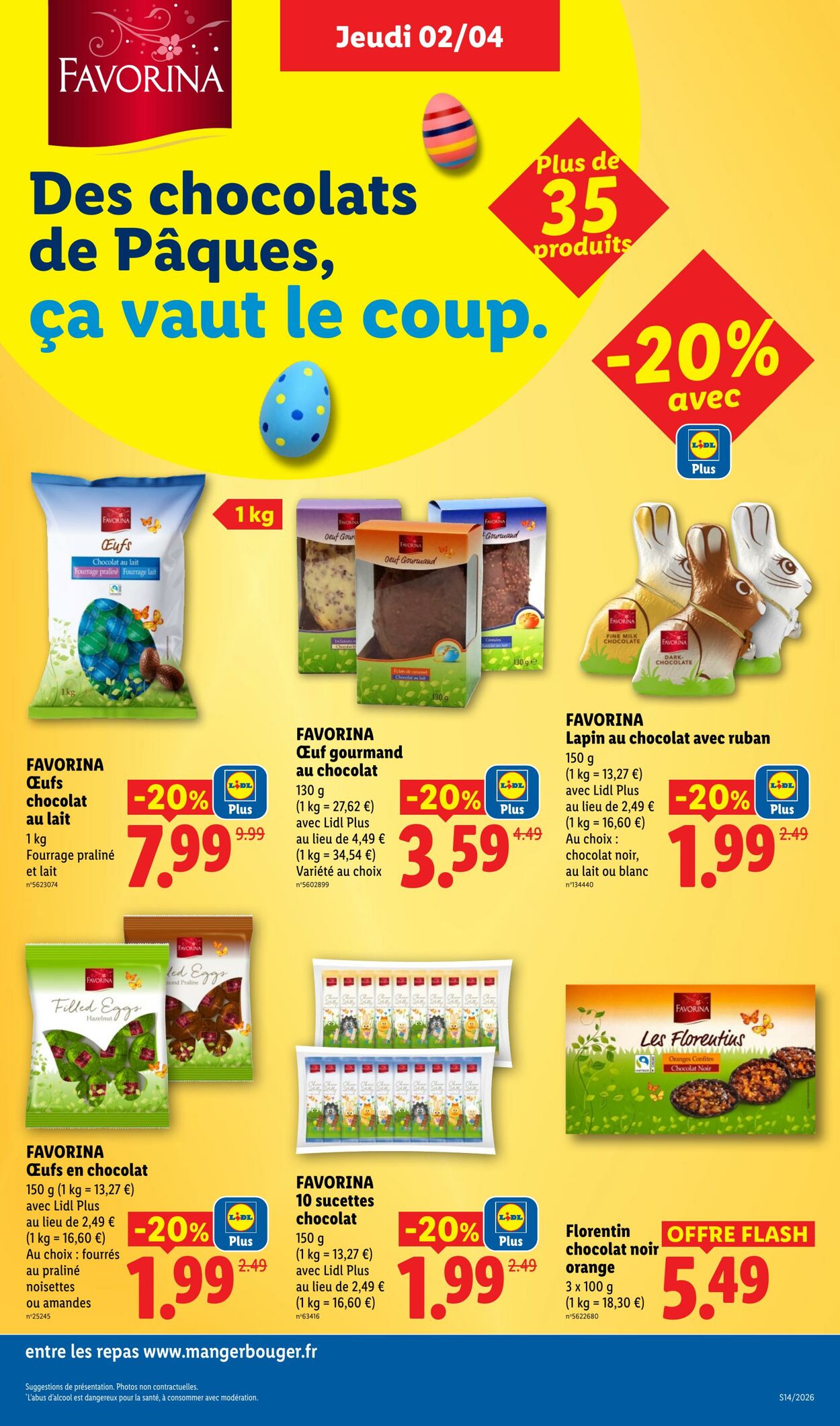 Catalogue Lidl 29.03.2026 - 08.04.2026