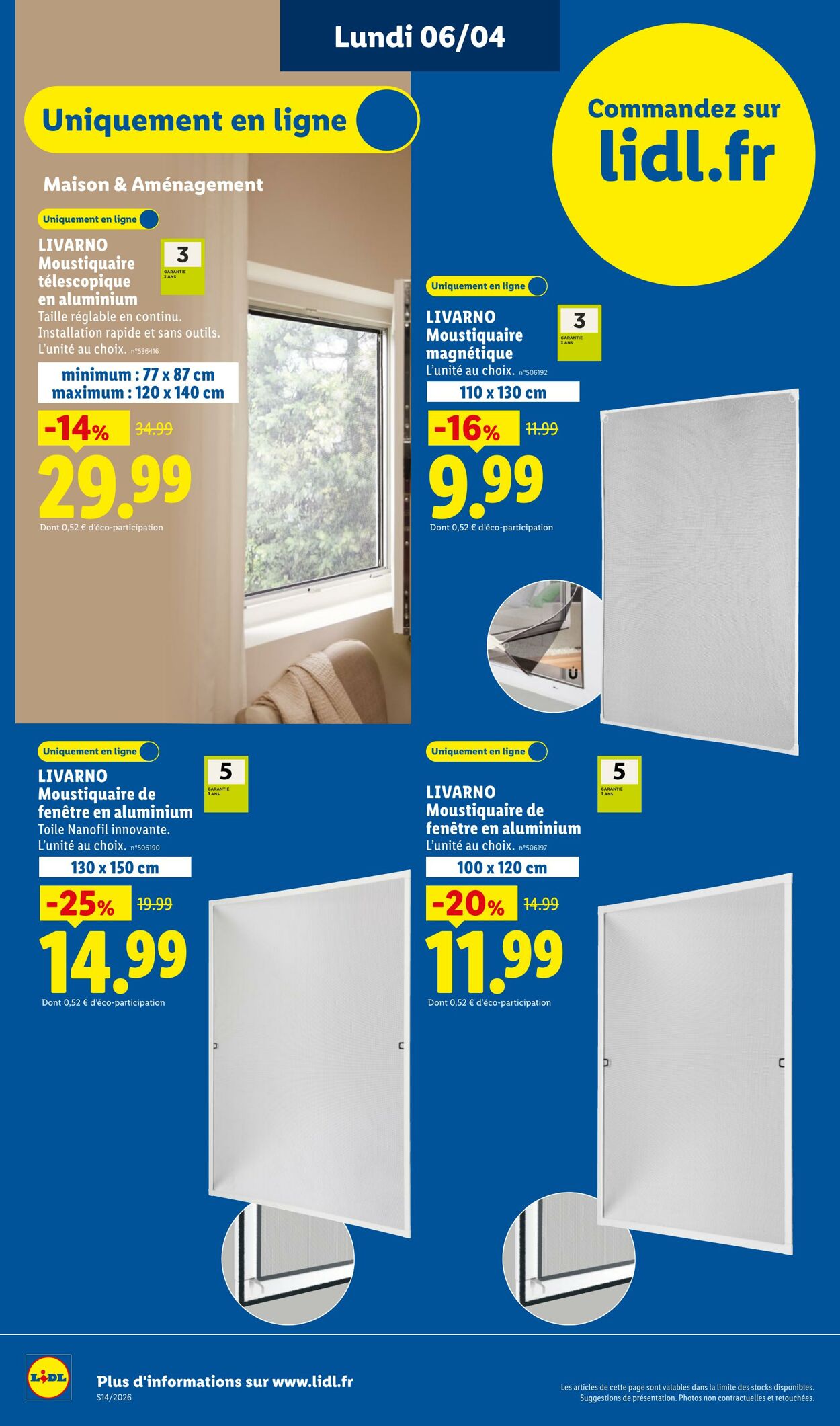 Catalogue Lidl 29.03.2026 - 08.04.2026