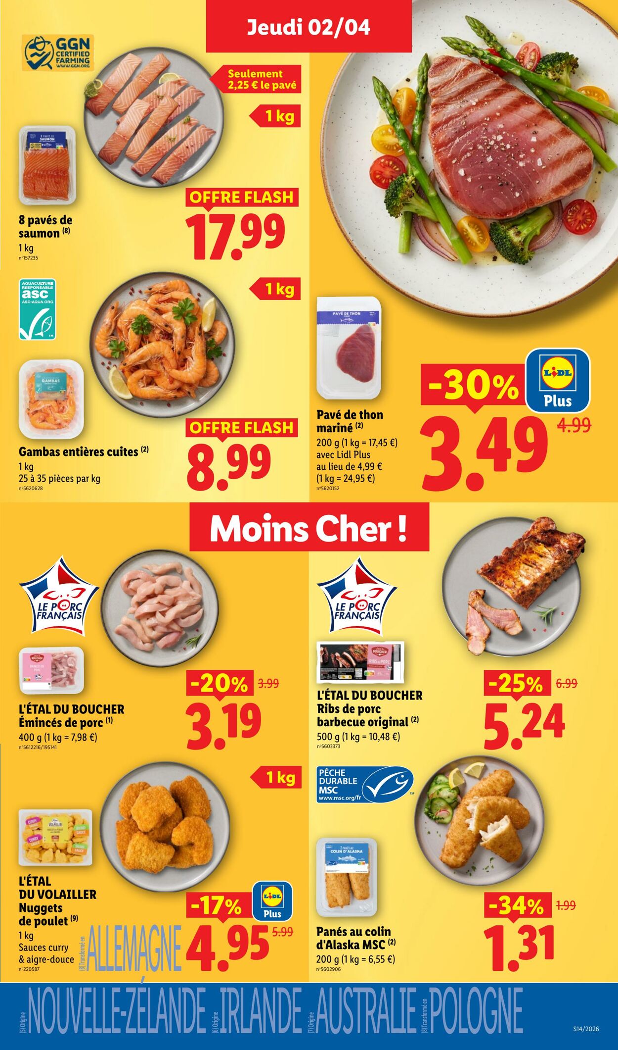 Catalogue Lidl 29.03.2026 - 08.04.2026