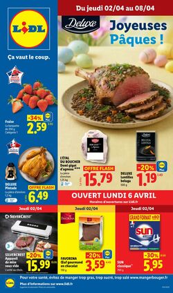 Catalogue Lidl 29.03.2026 - 08.04.2026