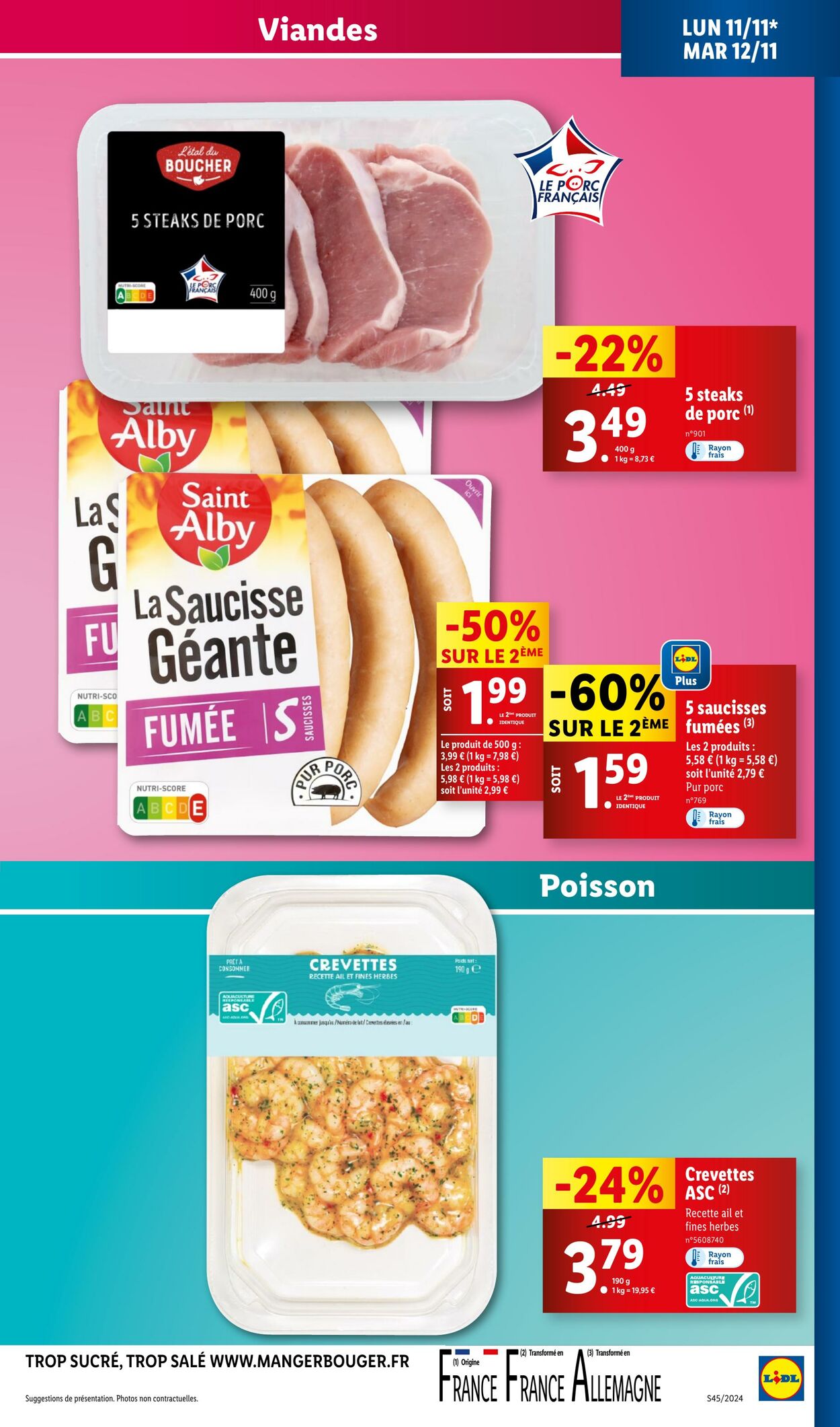 Catalogue Lidl 06.11.2024 - 12.11.2024