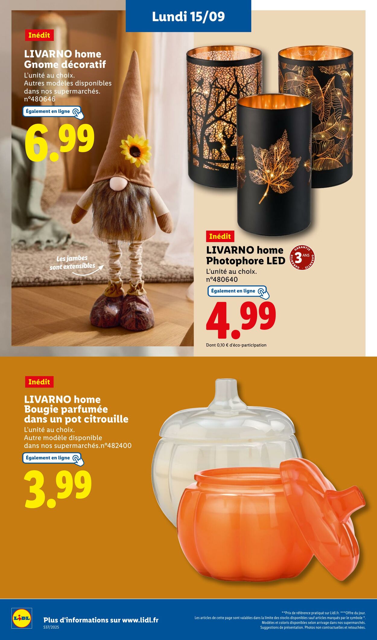 Catalogue Lidl 11.09.2025 - 17.09.2025