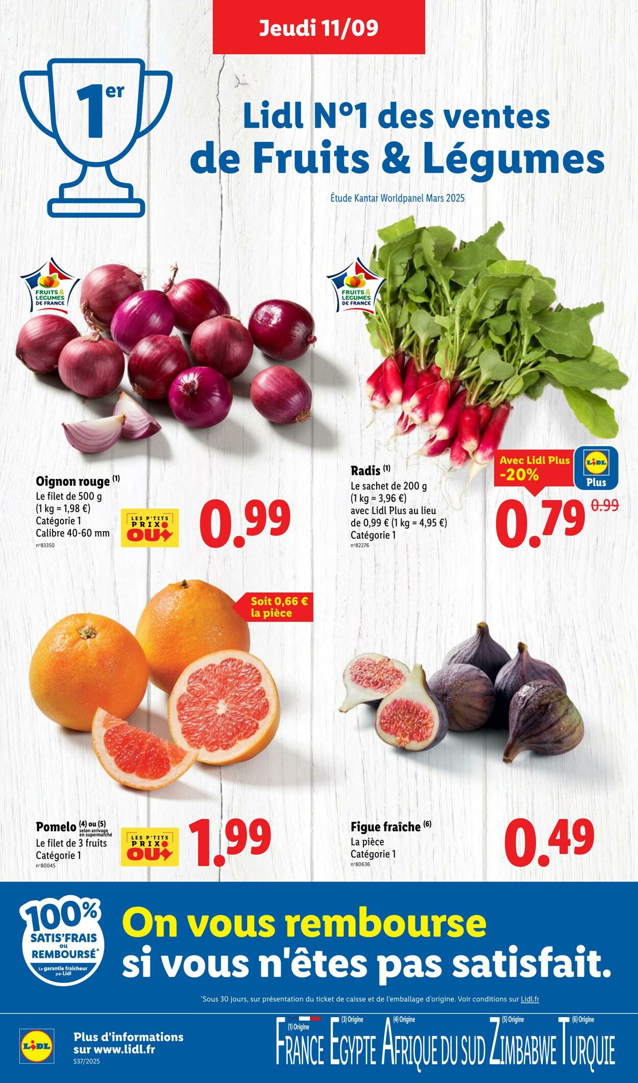 Catalogue Lidl 11.09.2025 - 17.09.2025