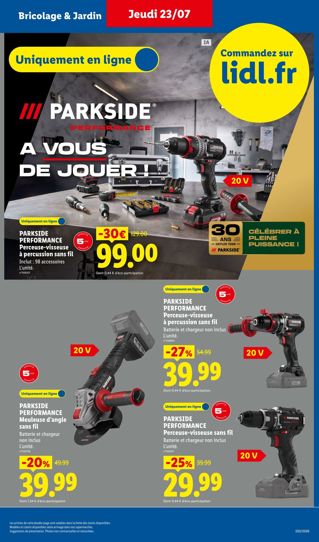 Catalogue Lidl 26.07.2026 - 29.07.2026