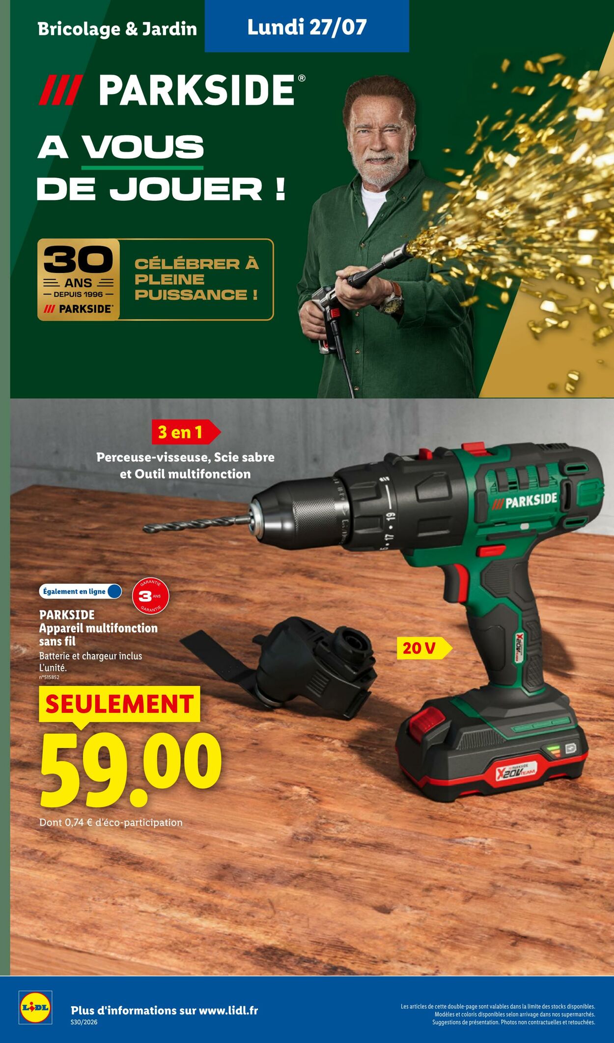Catalogue Lidl 26.07.2026 - 29.07.2026