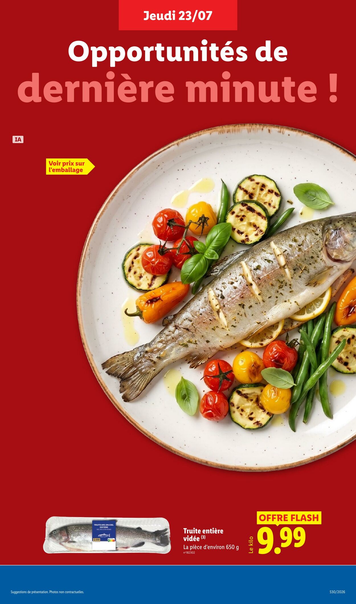 Catalogue Lidl 26.07.2026 - 29.07.2026