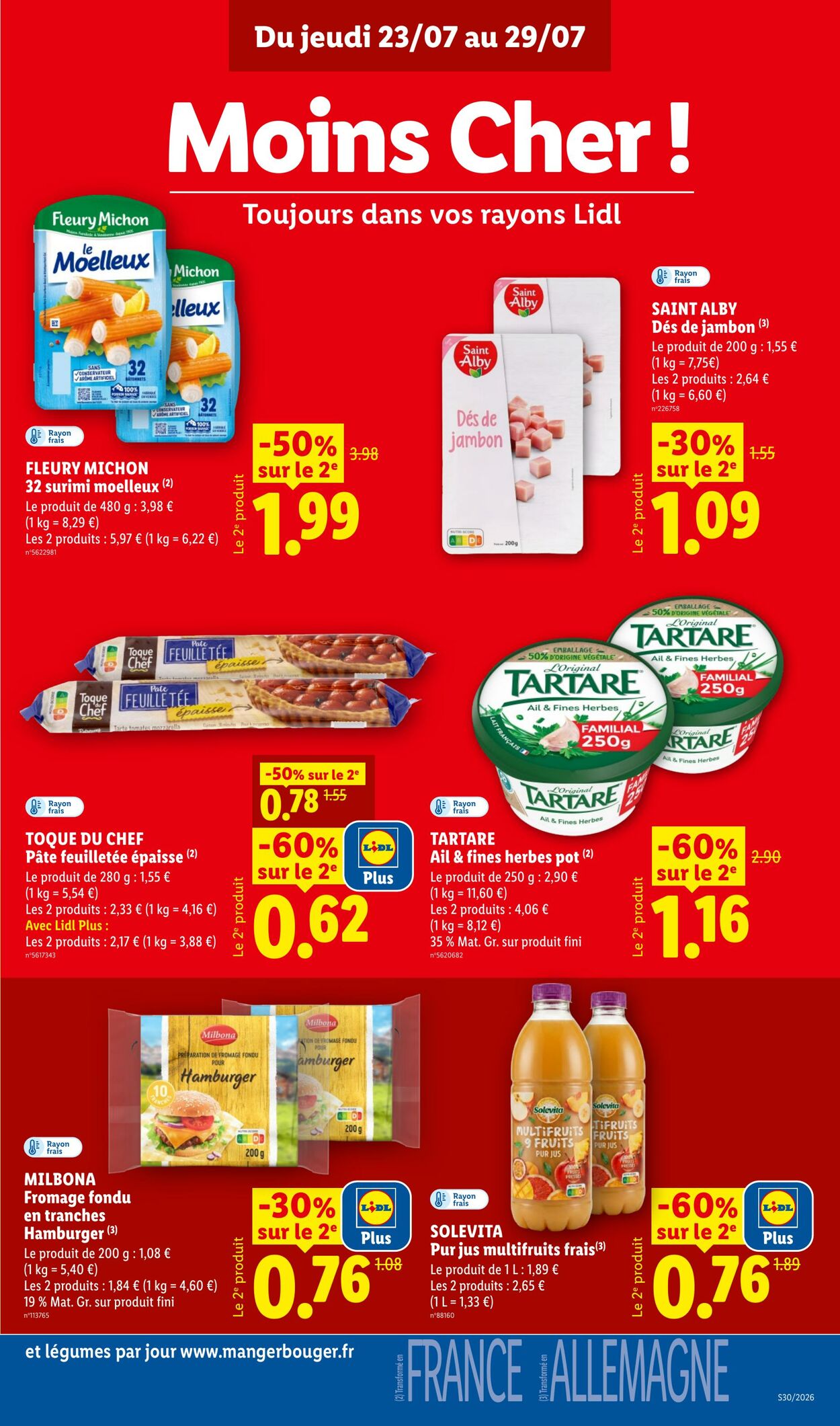 Catalogue Lidl 26.07.2026 - 29.07.2026