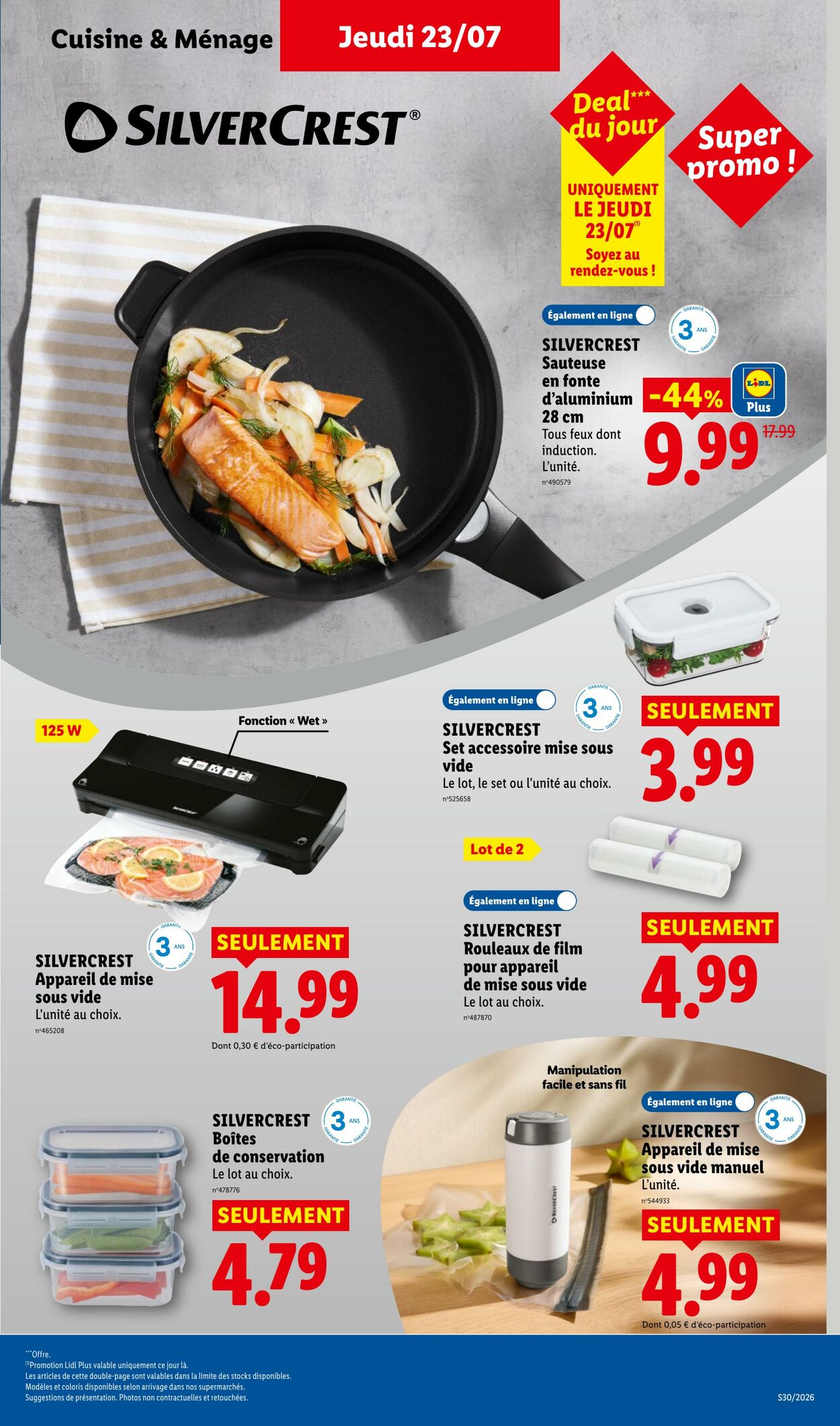 Catalogue Lidl 26.07.2026 - 29.07.2026