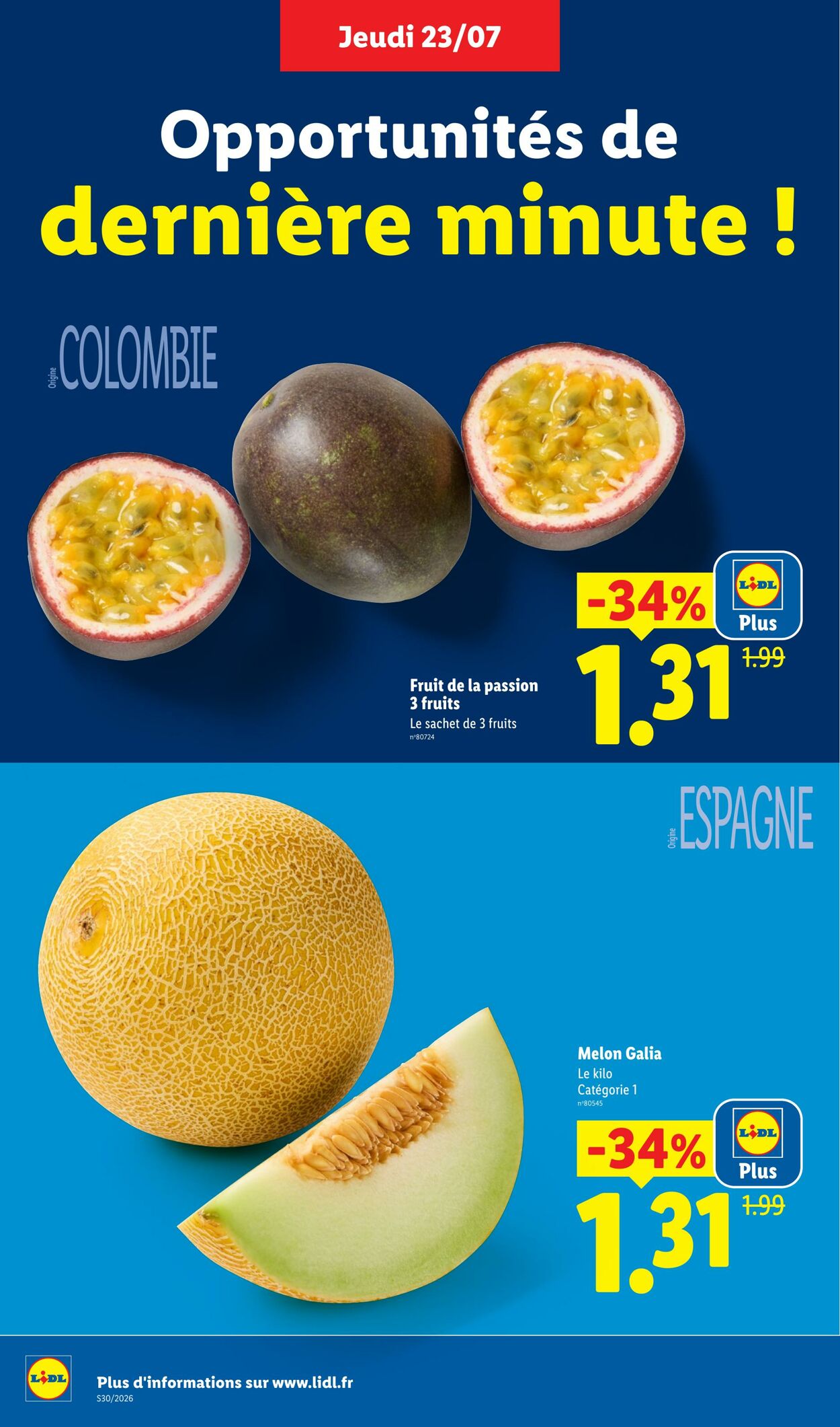 Catalogue Lidl 26.07.2026 - 29.07.2026