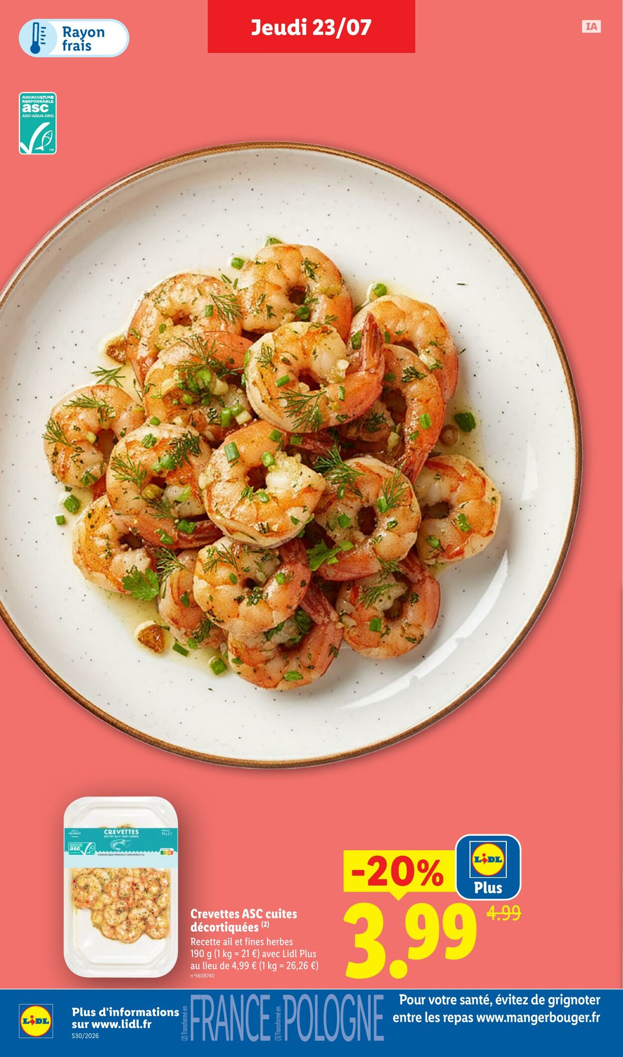 Catalogue Lidl 26.07.2026 - 29.07.2026