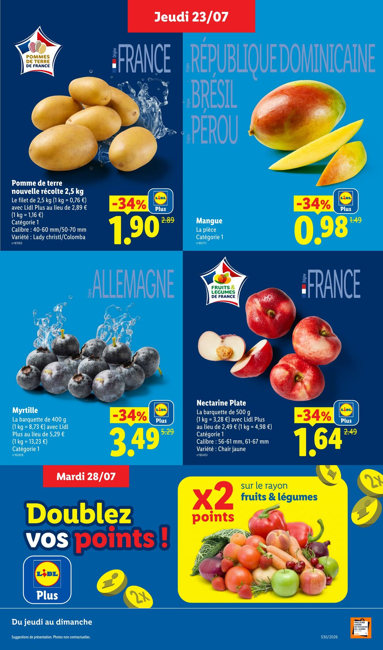 Catalogue Lidl 26.07.2026 - 29.07.2026