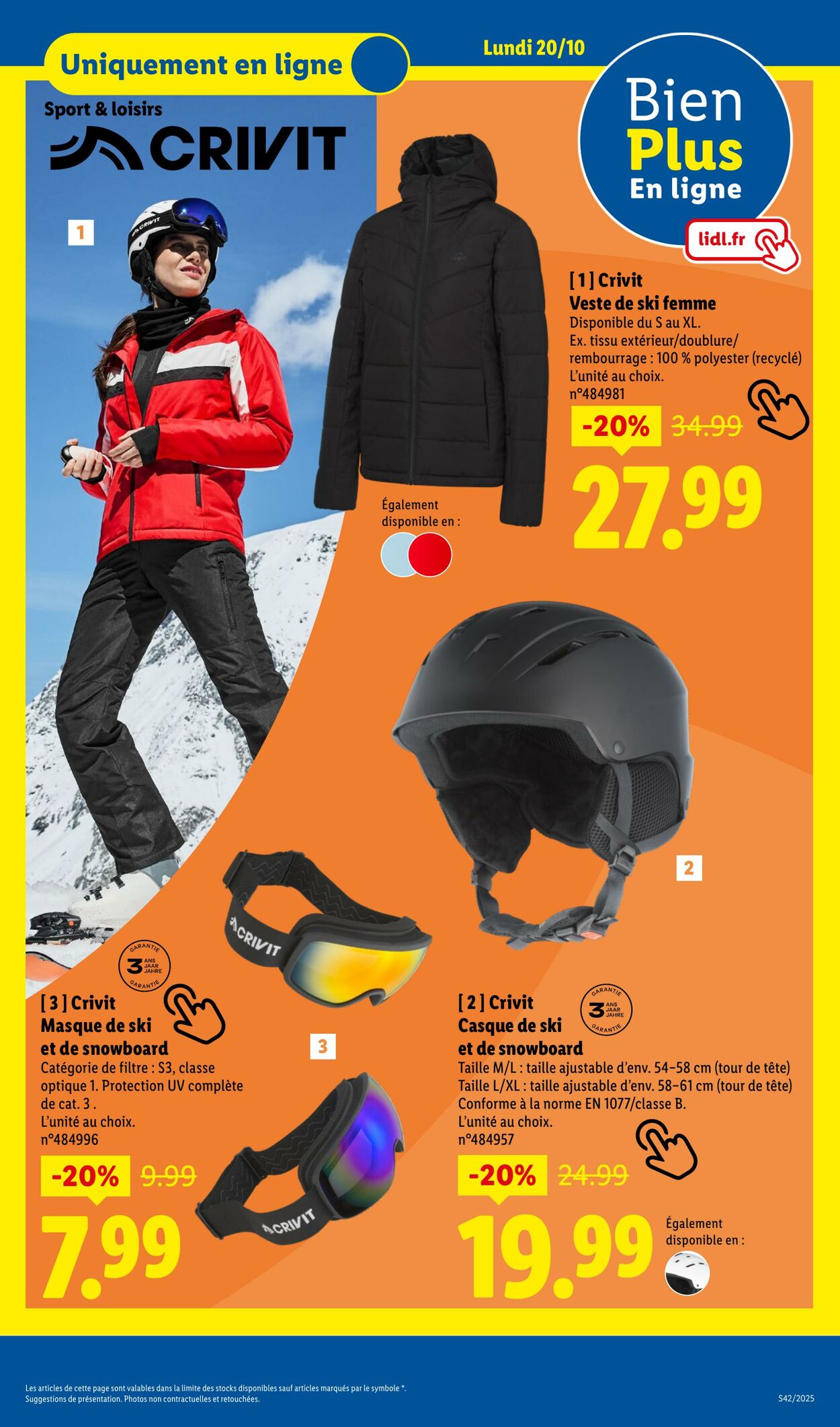 Catalogue Lidl 16.10.2025 - 22.10.2025