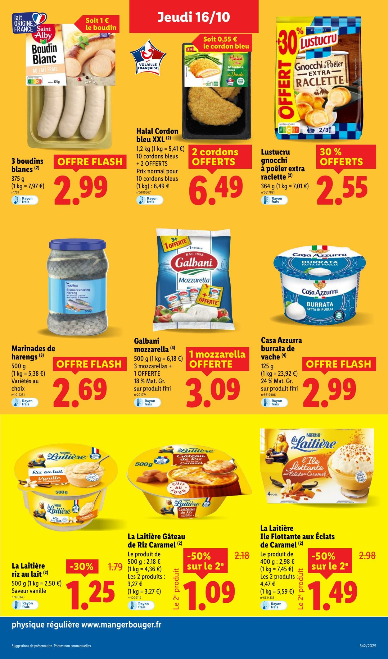 Catalogue Lidl 16.10.2025 - 22.10.2025