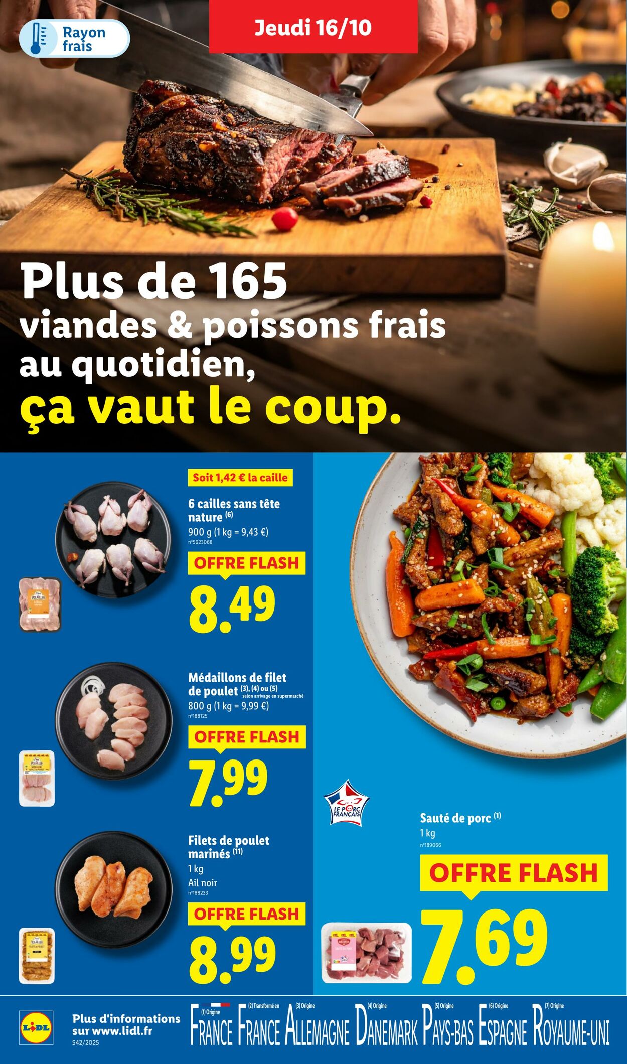 Catalogue Lidl 16.10.2025 - 22.10.2025