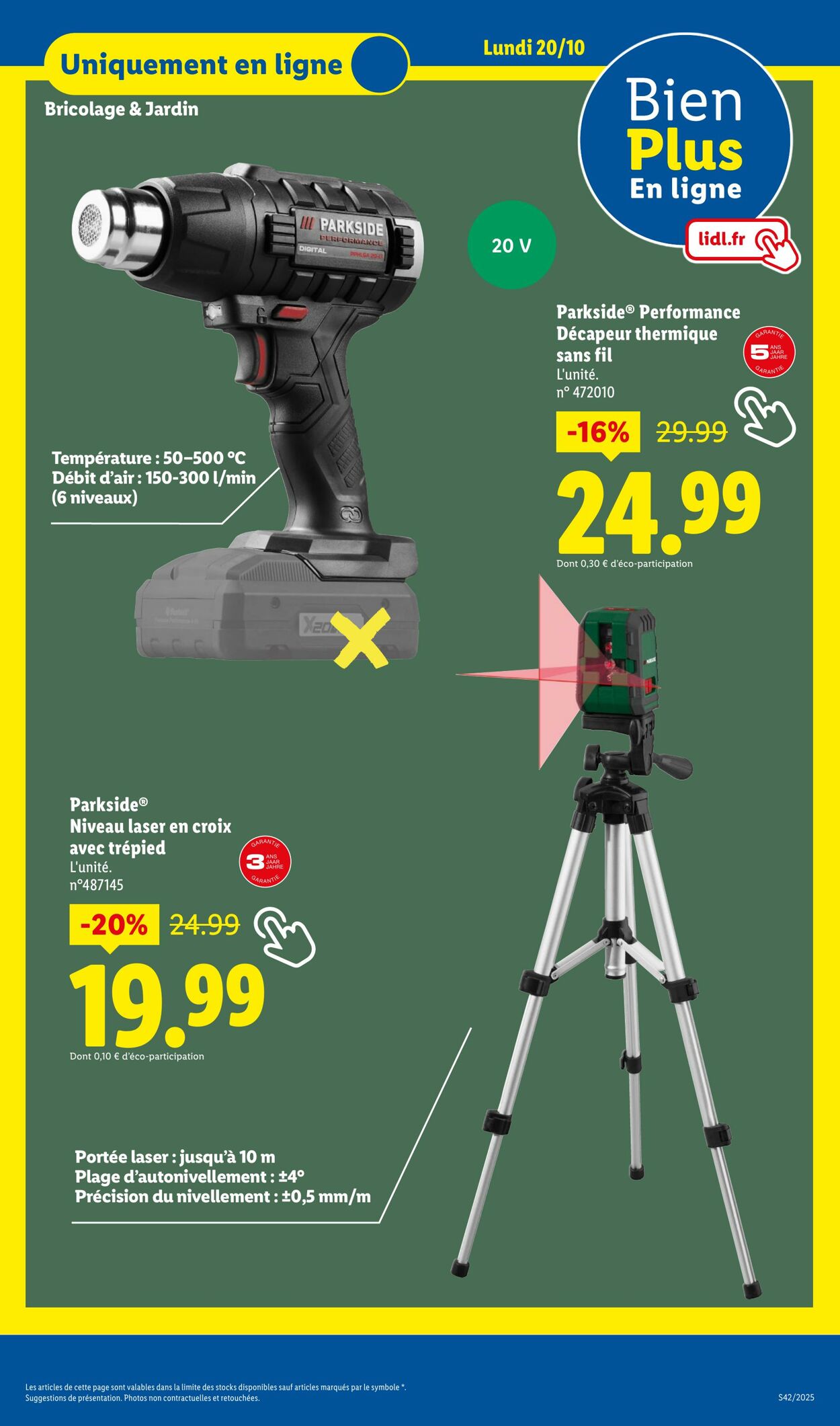 Catalogue Lidl 16.10.2025 - 22.10.2025
