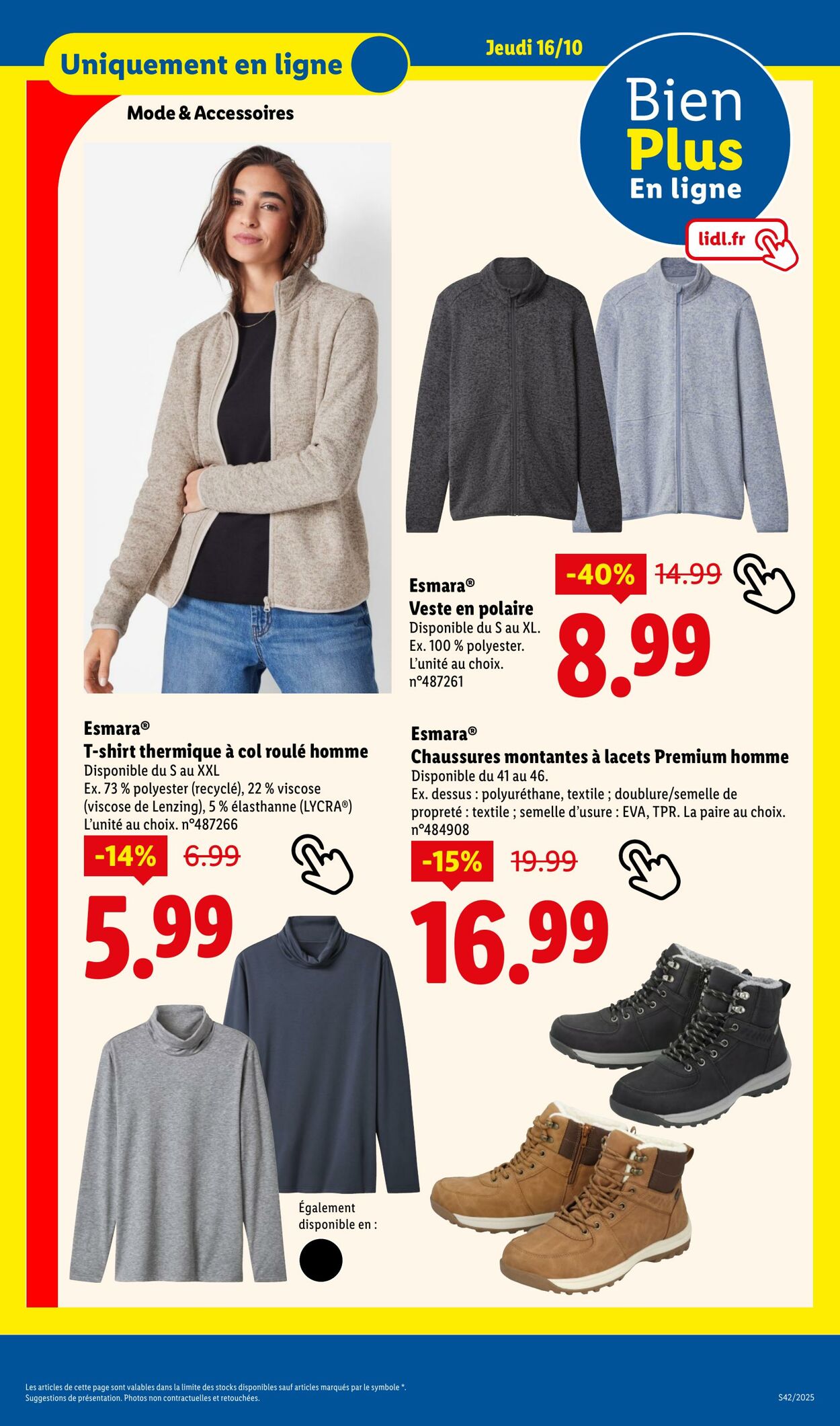 Catalogue Lidl 16.10.2025 - 22.10.2025
