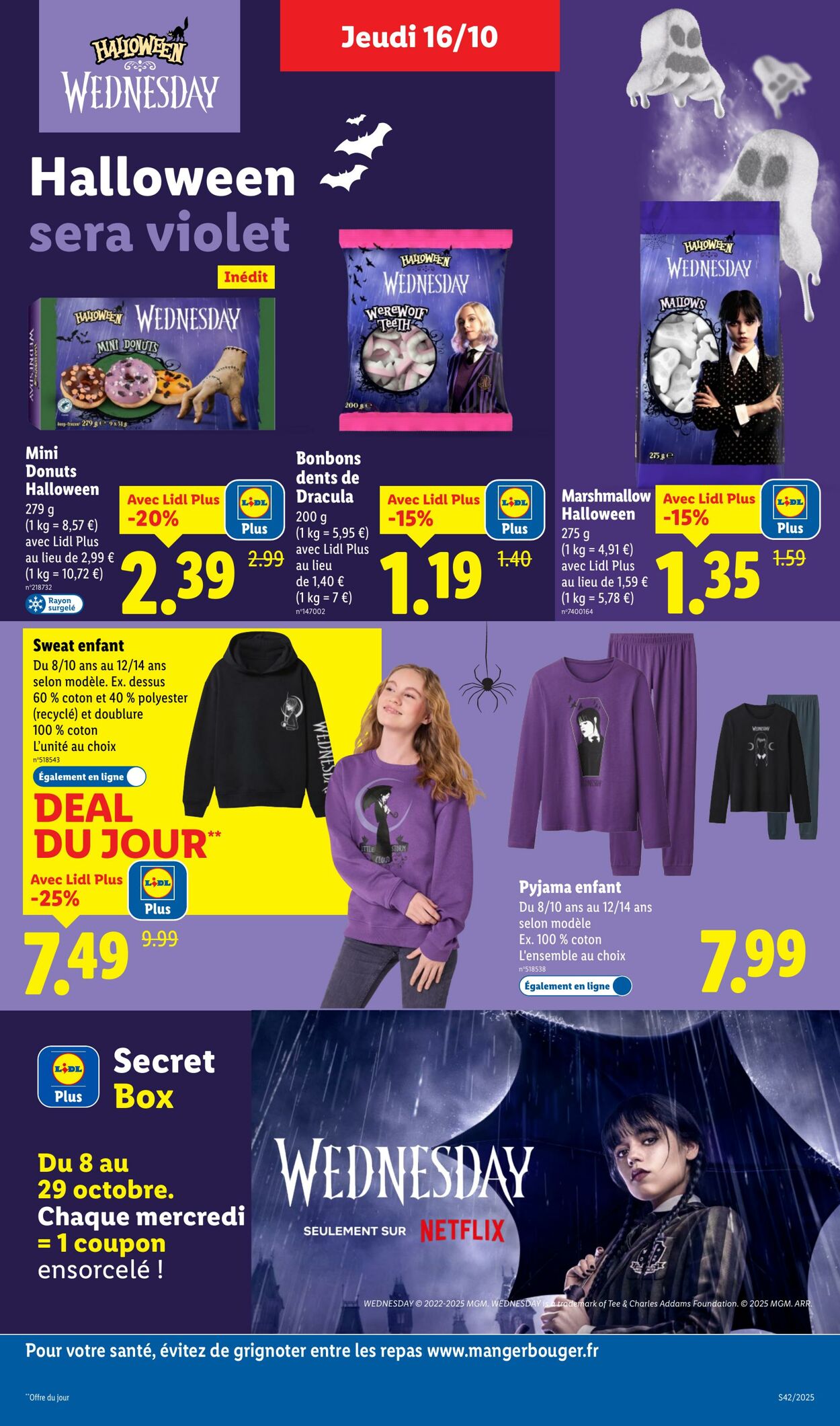 Catalogue Lidl 16.10.2025 - 22.10.2025
