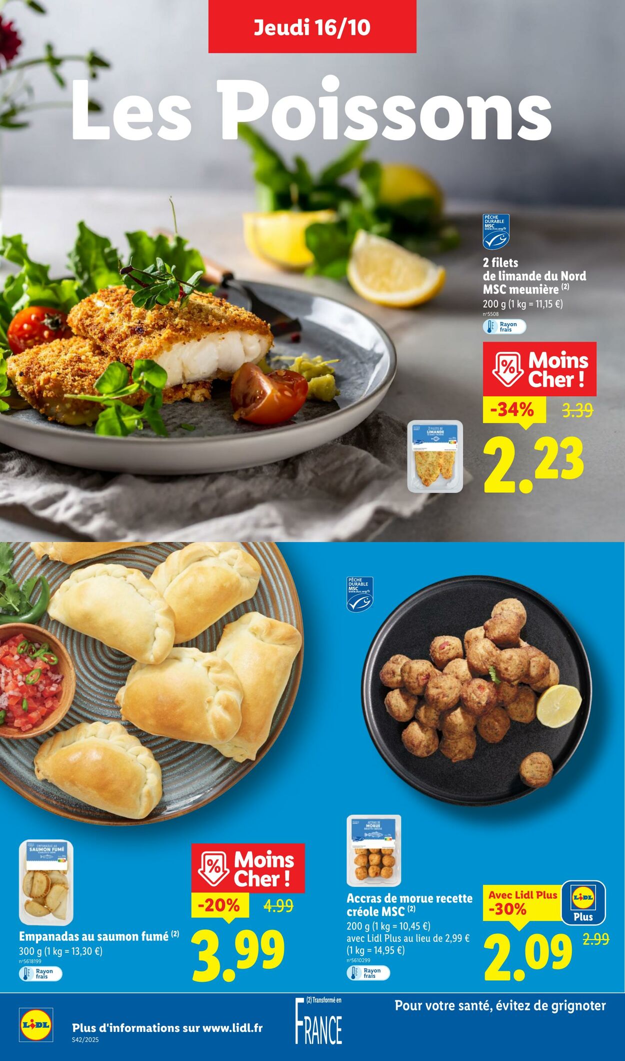 Catalogue Lidl 16.10.2025 - 22.10.2025