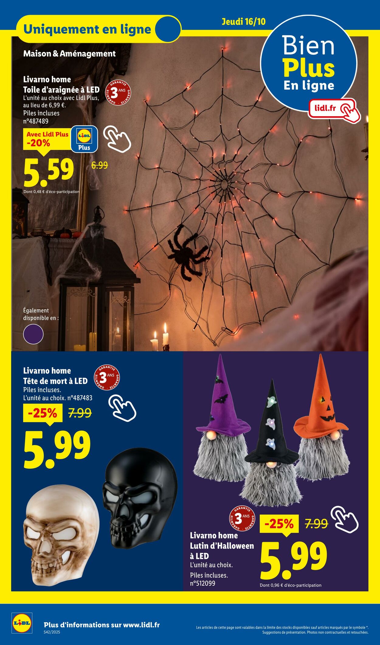 Catalogue Lidl 16.10.2025 - 22.10.2025