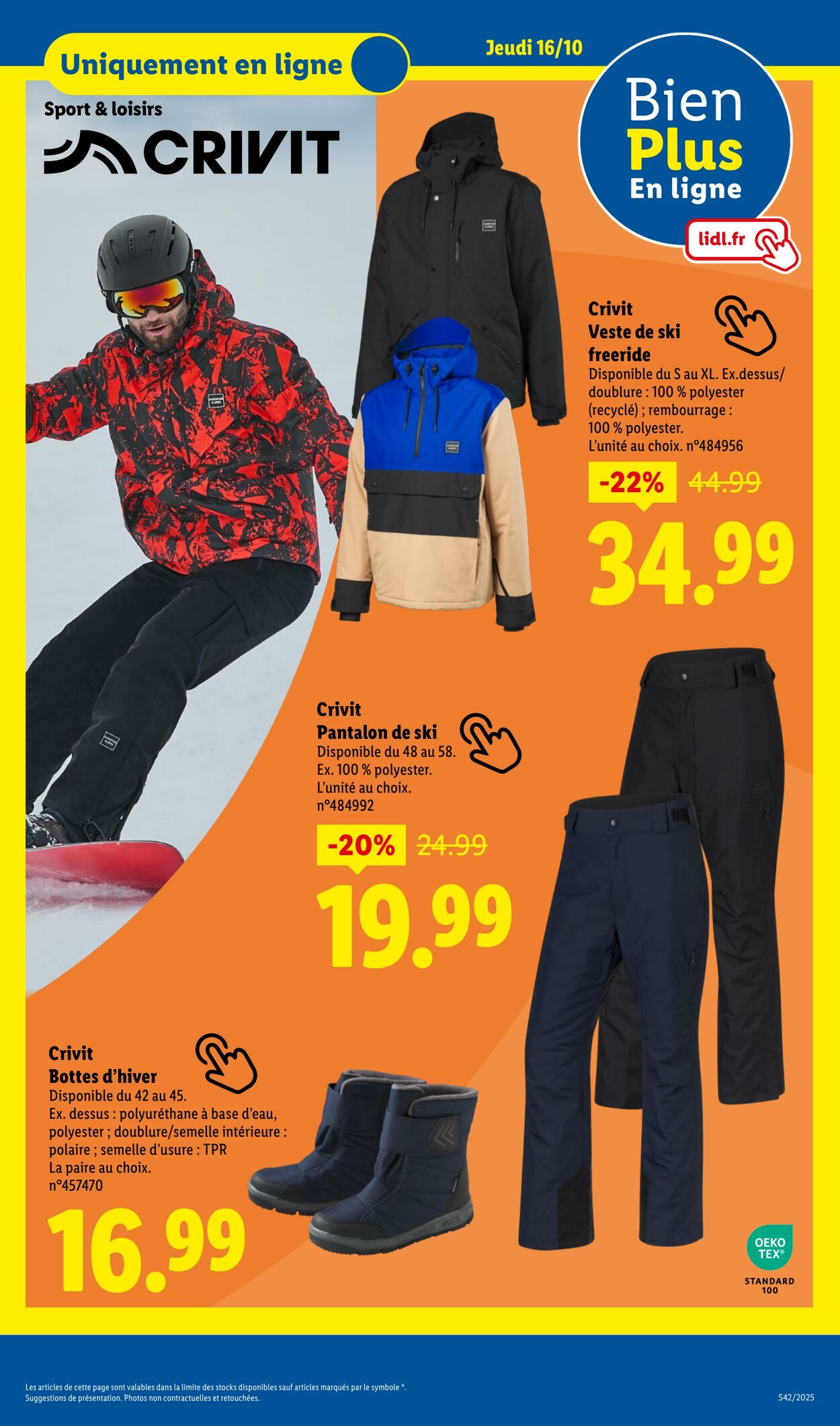 Catalogue Lidl 16.10.2025 - 22.10.2025