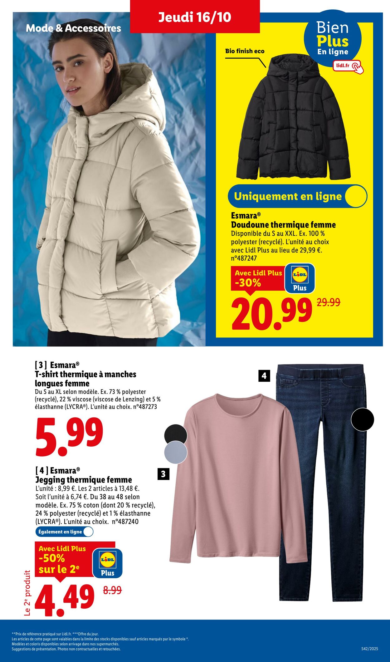 Catalogue Lidl 16.10.2025 - 22.10.2025