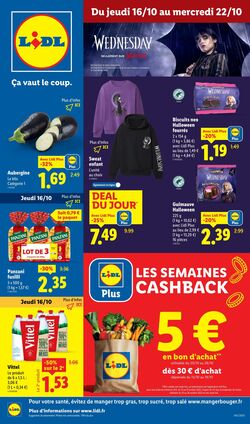 Catalogue Lidl 16.10.2025 - 22.10.2025