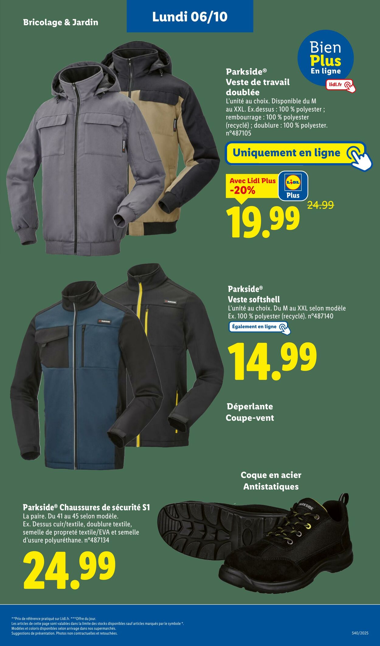 Catalogue Lidl 02.10.2025 - 08.10.2025
