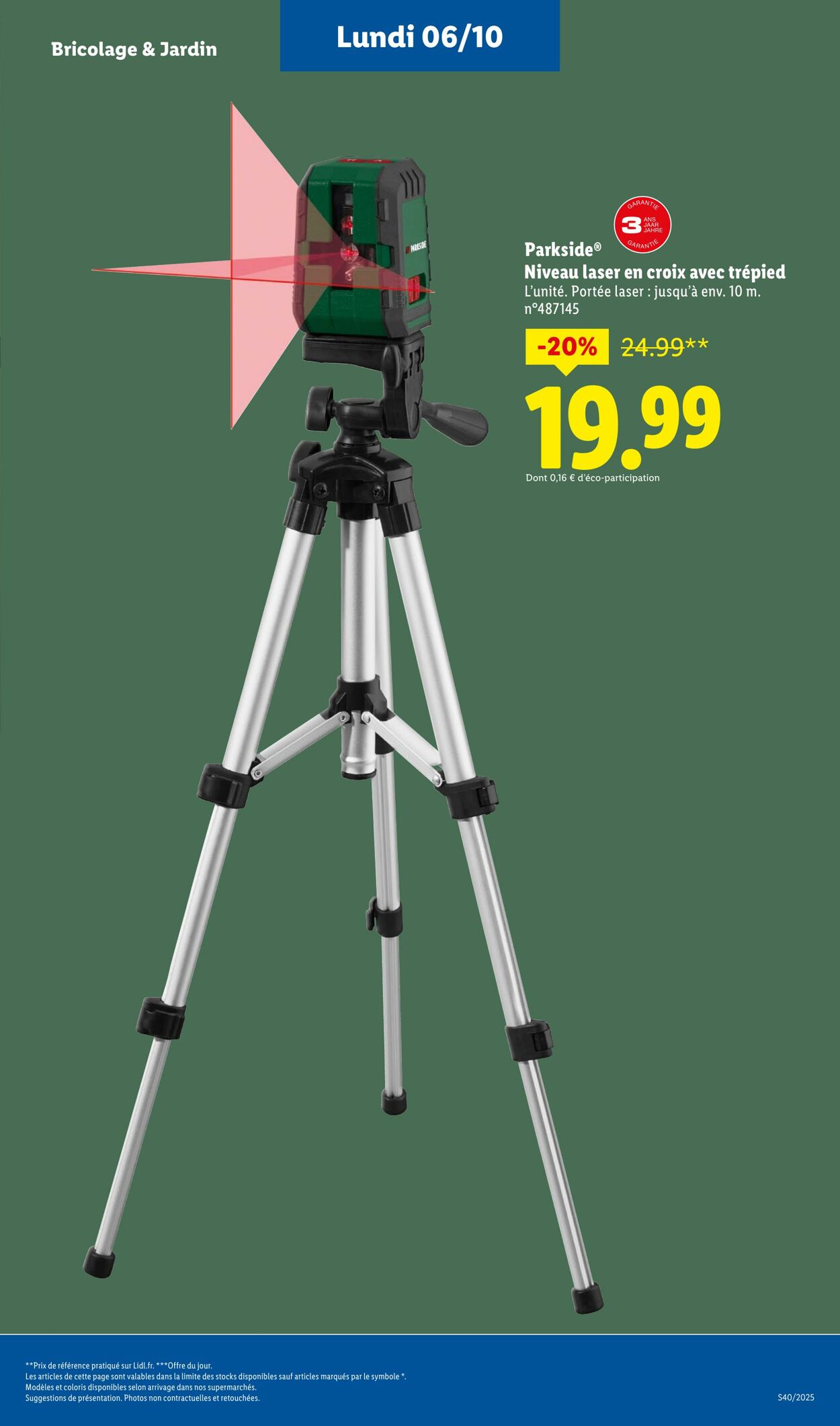 Catalogue Lidl 02.10.2025 - 08.10.2025