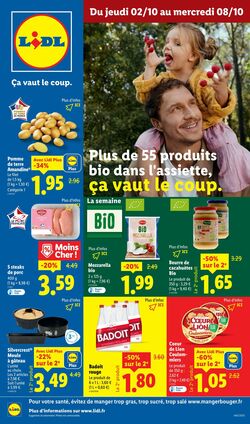 Catalogue Lidl 02.10.2025 - 08.10.2025