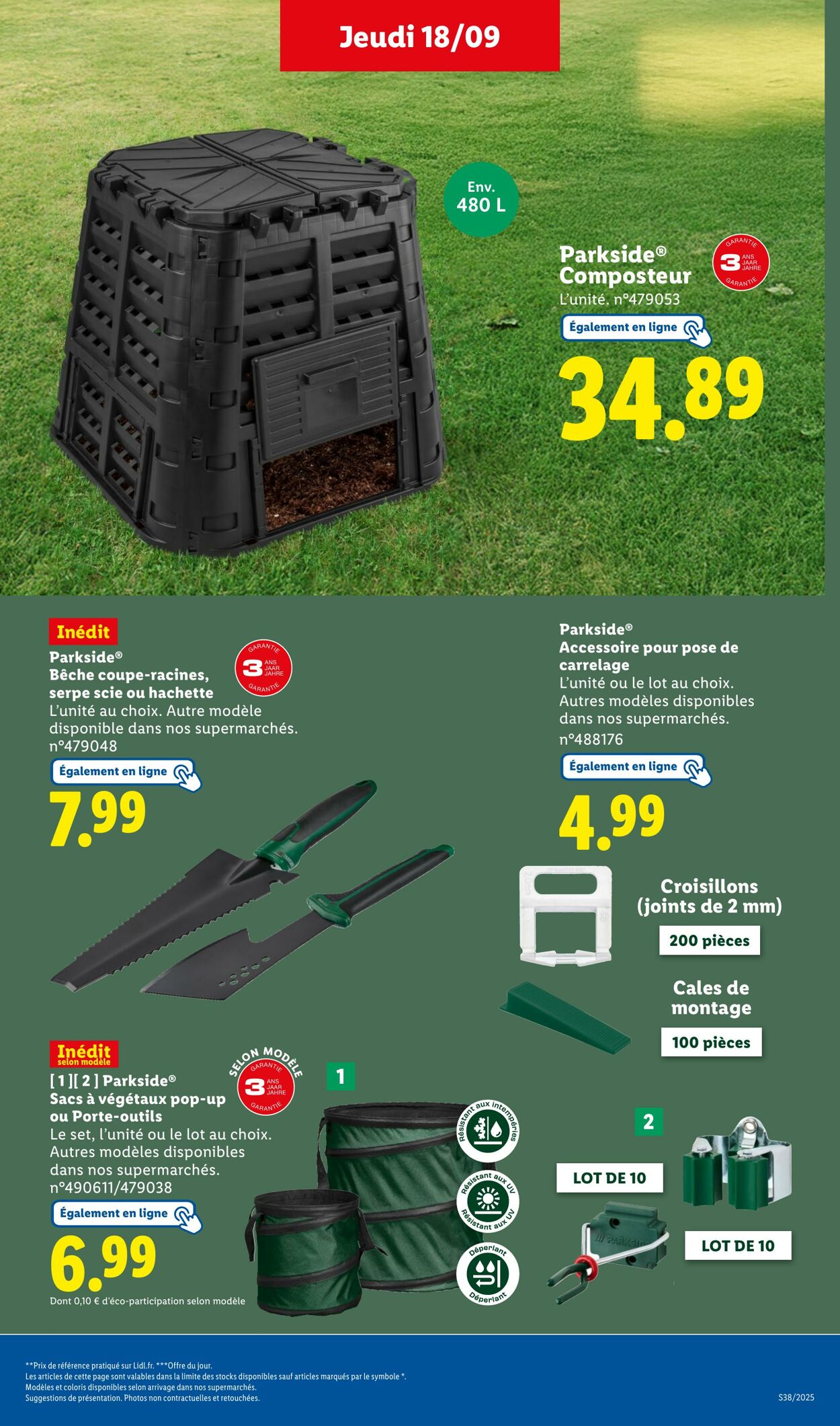 Catalogue Lidl 18.09.2025 - 24.09.2025