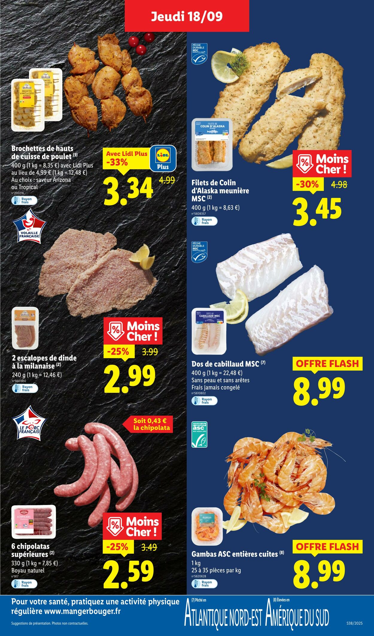 Catalogue Lidl 18.09.2025 - 24.09.2025