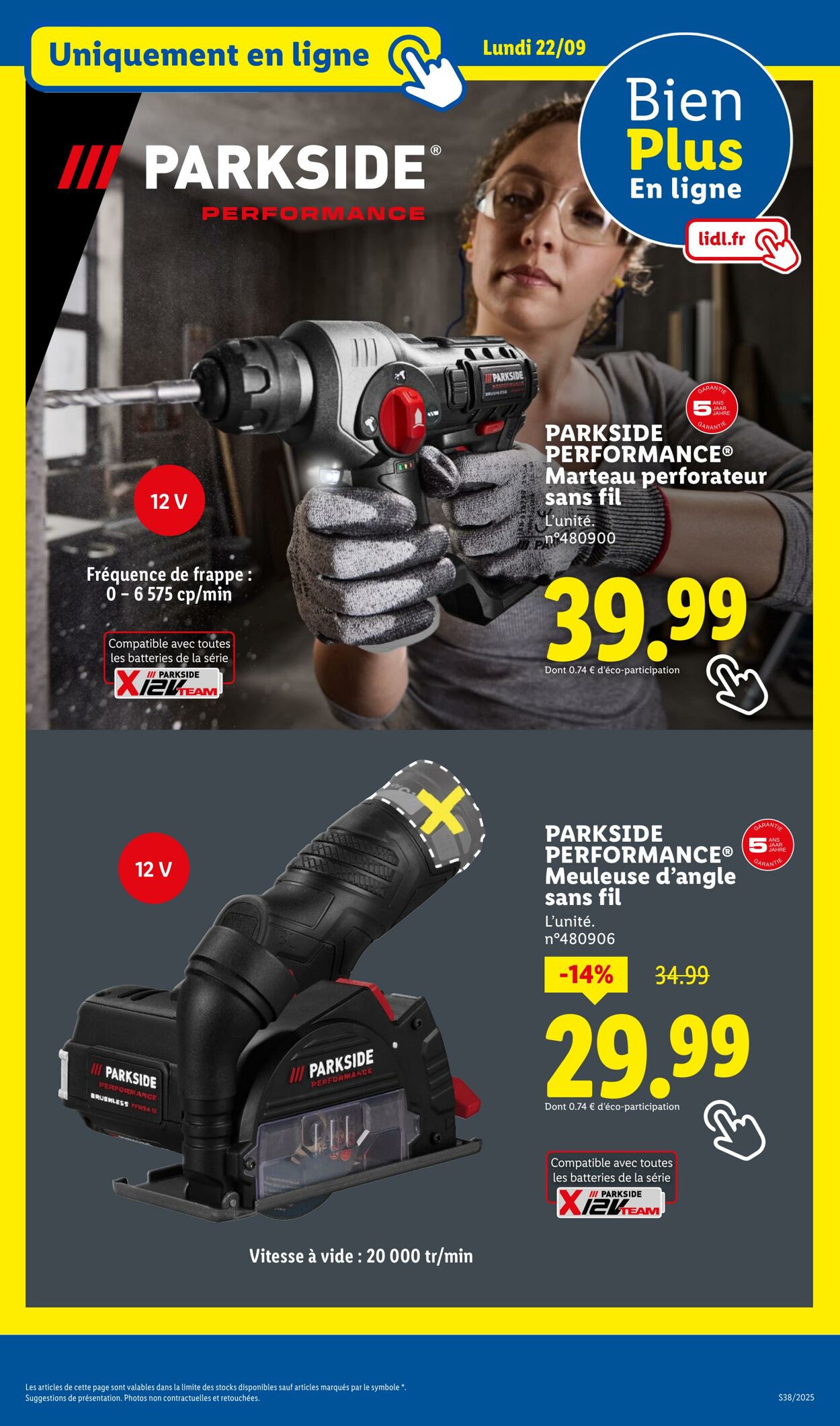 Catalogue Lidl 18.09.2025 - 24.09.2025