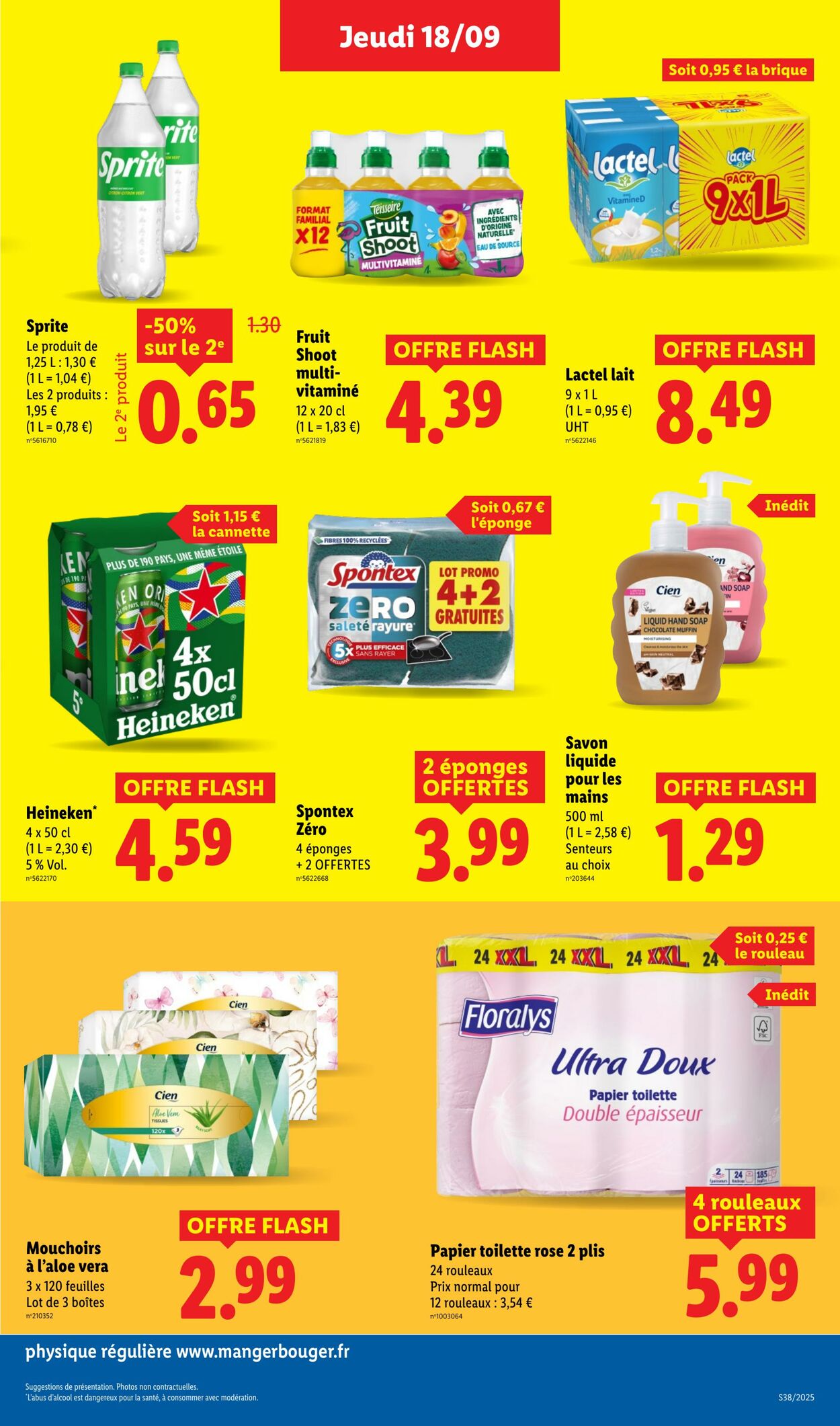 Catalogue Lidl 18.09.2025 - 24.09.2025