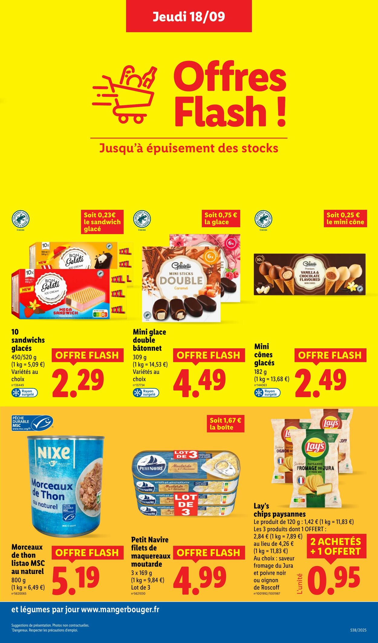 Catalogue Lidl 18.09.2025 - 24.09.2025